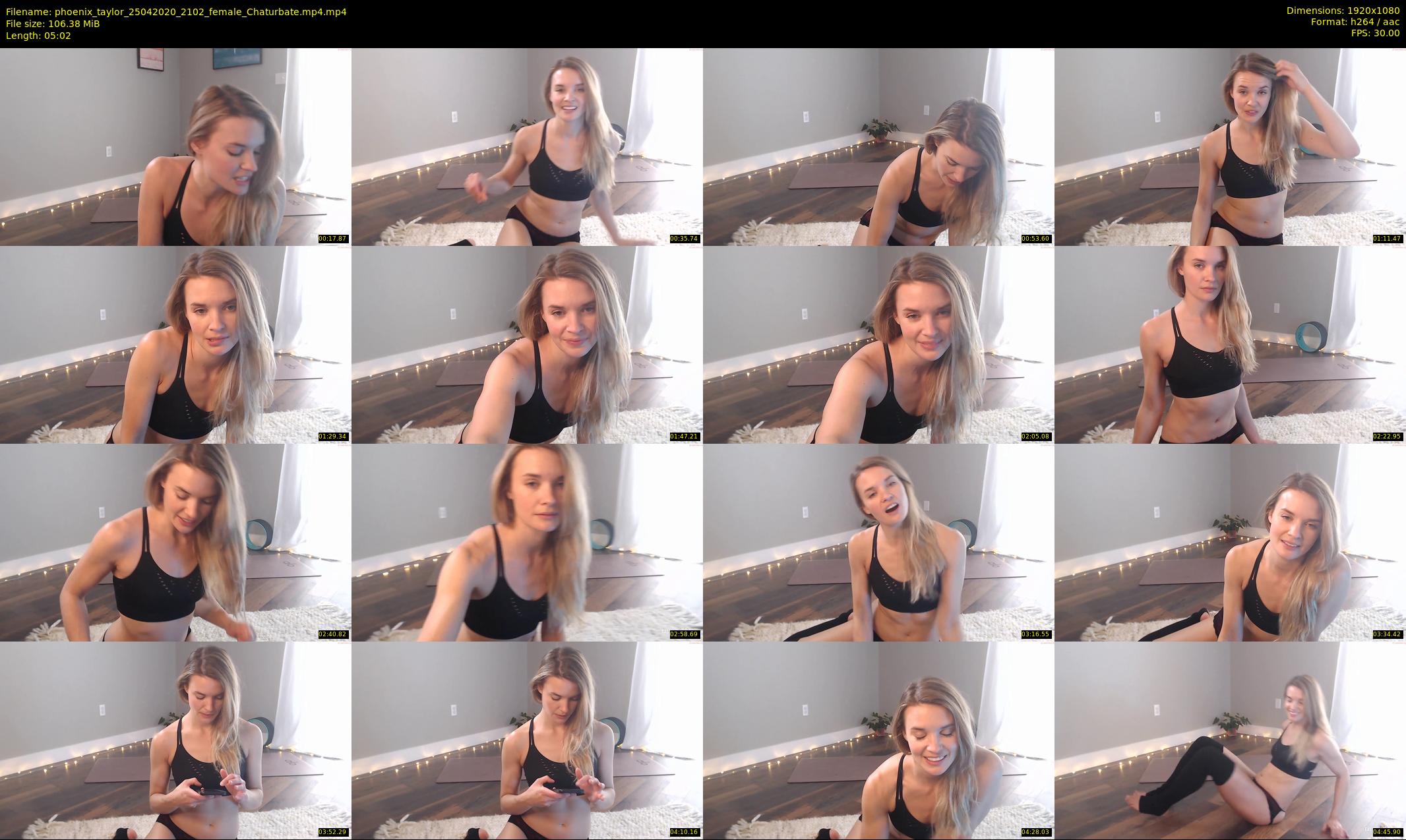 phoenix_taylor — 6 minute Chaturbate female cam show recording, 1080p, Apr 25, 2020