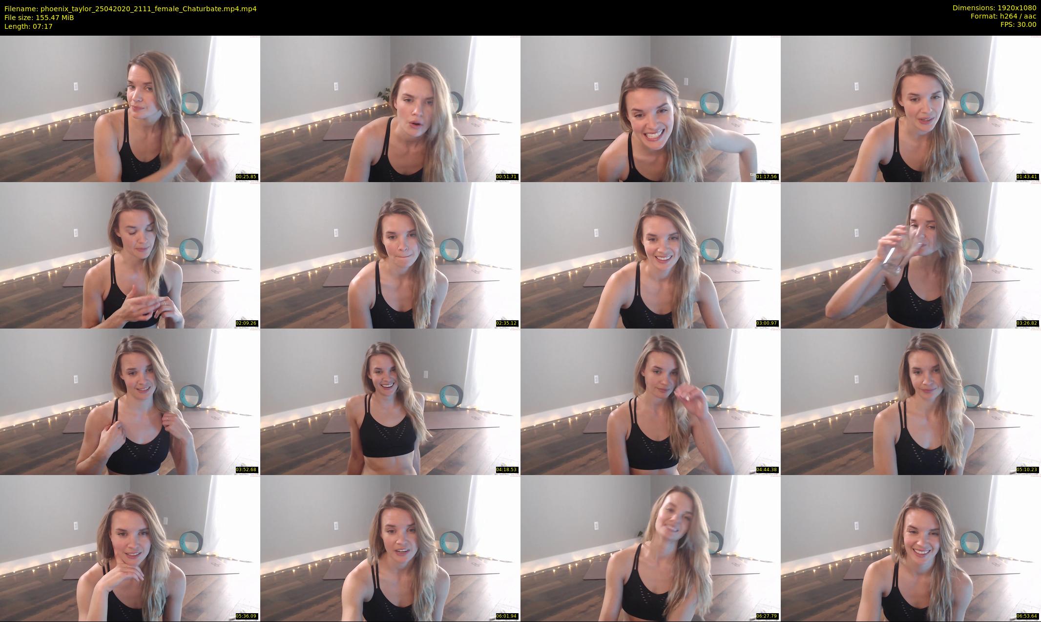 phoenix_taylor — 8 minute Chaturbate female cam show recording, 1080p, Apr 25, 2020
