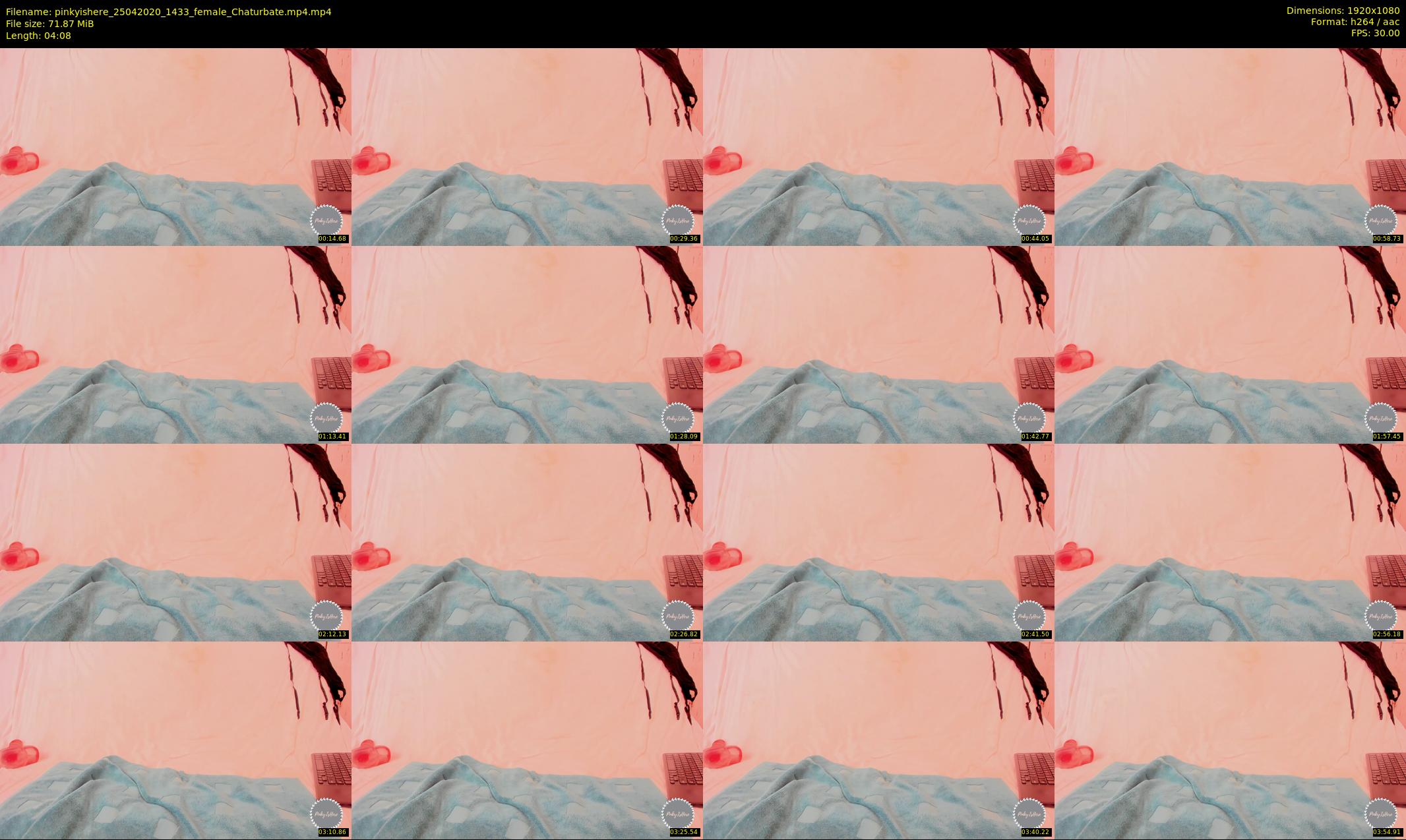 pinkyishere — 5 minute Chaturbate female cam show recording, 1080p, Apr 25, 2020