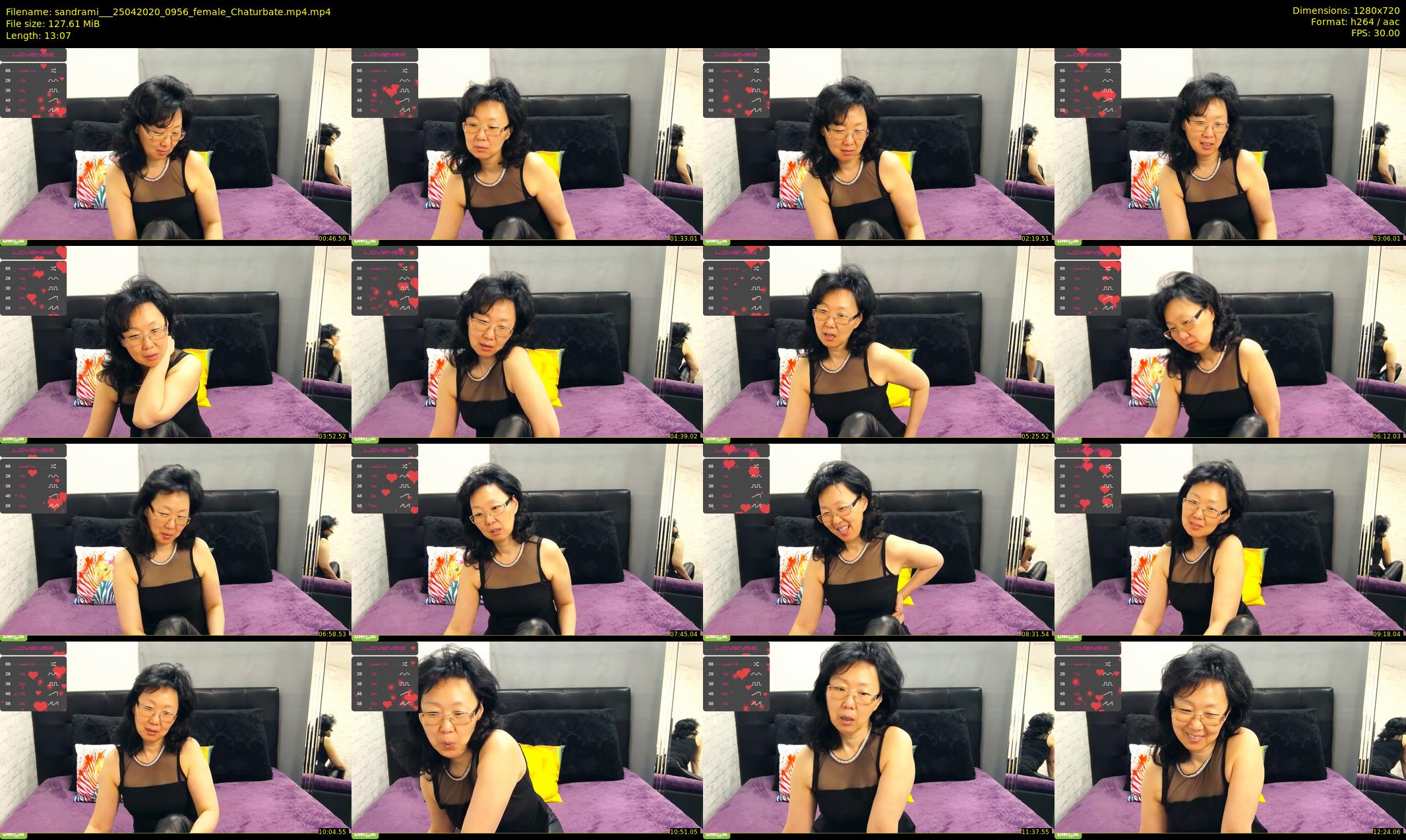 sandrami__ — 14 minute Chaturbate female cam show recording, 720p, Apr 25, 2020