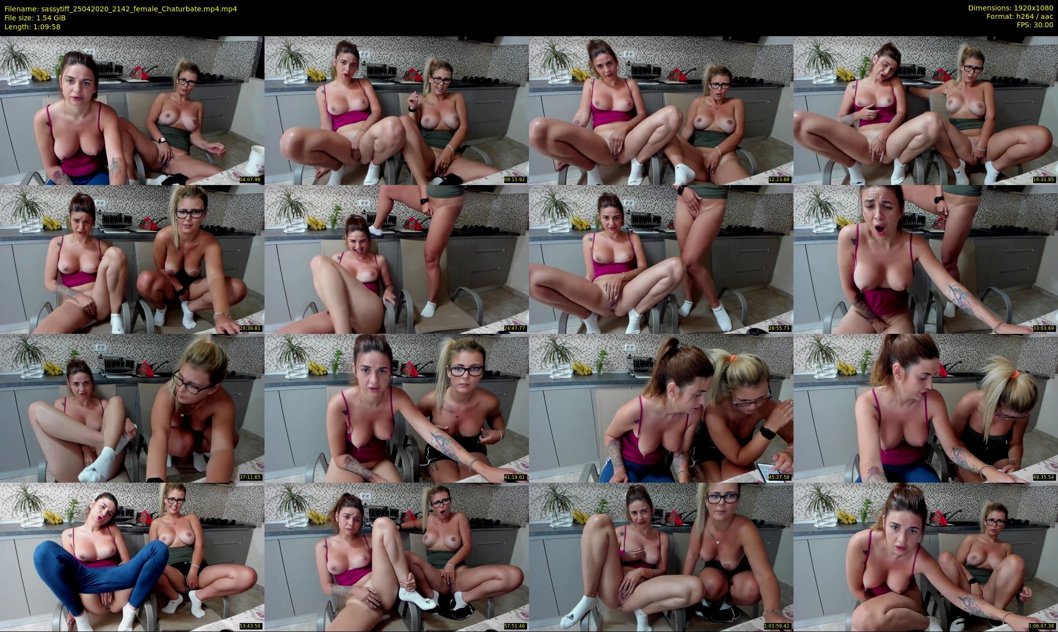 sassytiff — 70 minute Chaturbate couple cam show recording, 1080p, Apr 25, 2020