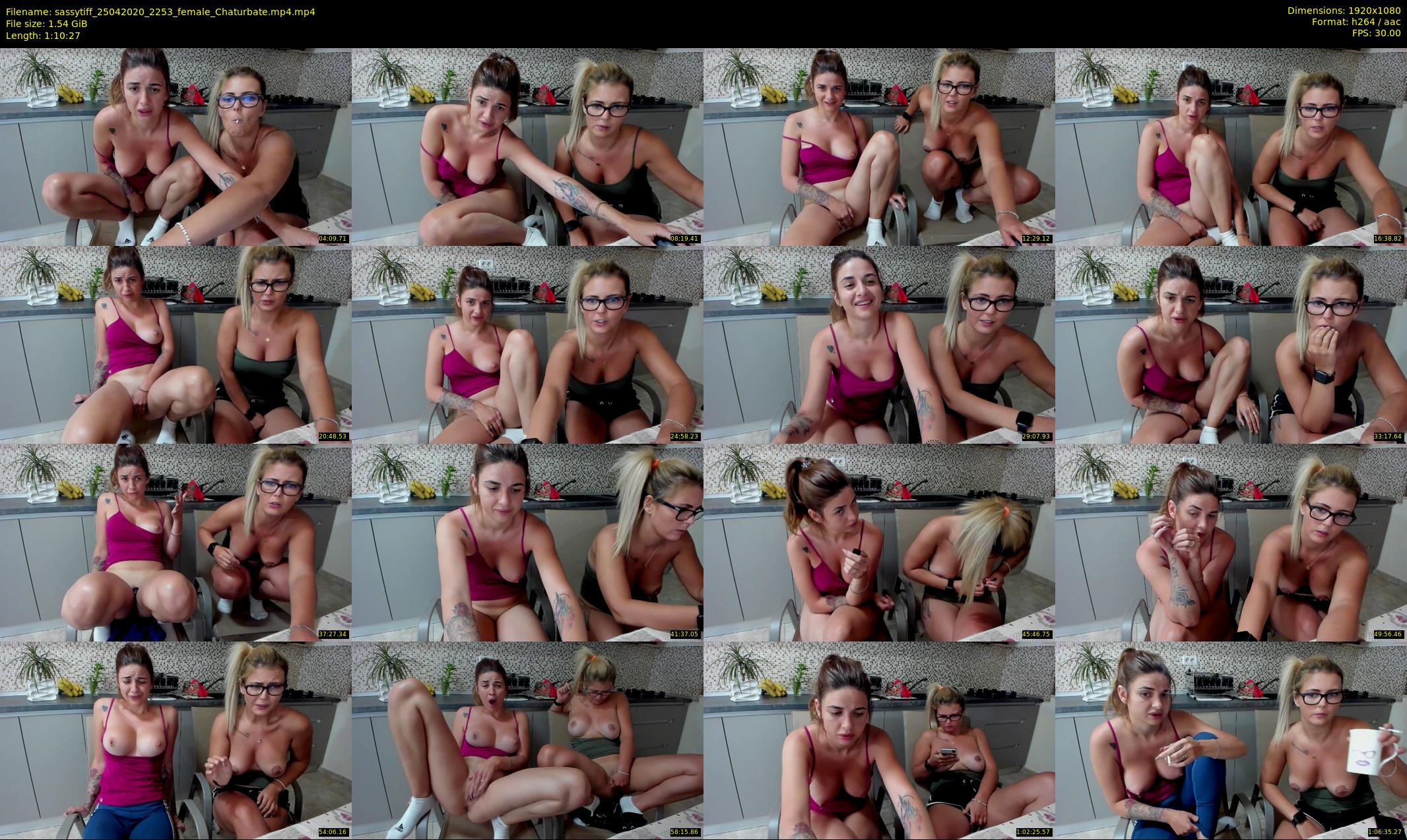 sassytiff — 71 minute Chaturbate couple cam show recording, 1080p, Apr 25, 2020