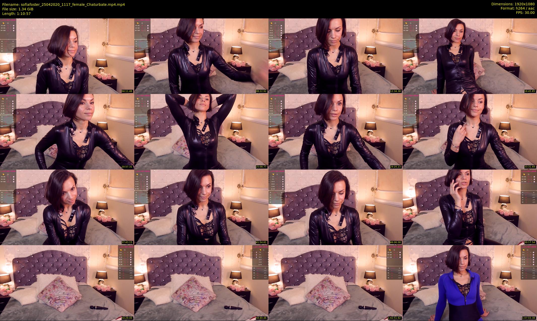 sofiafoster — 71 minute Chaturbate female cam show recording, 1080p, Apr 25, 2020