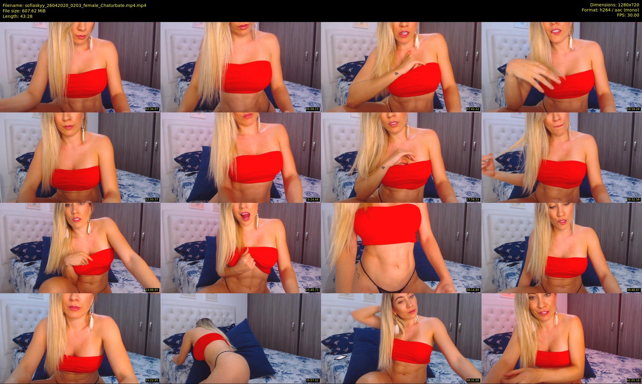 sofiaskyy — 44 minute Chaturbate female cam show recording, 720p, Apr 26, 2020