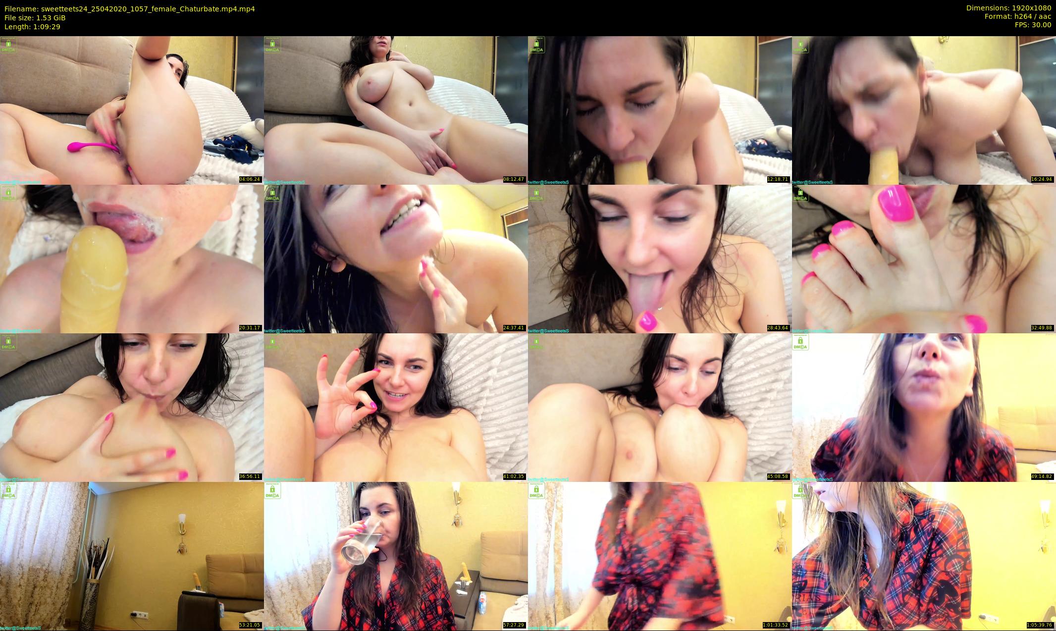 sweetteets24 — 70 minute Chaturbate female cam show recording, 1080p, Apr 25, 2020
