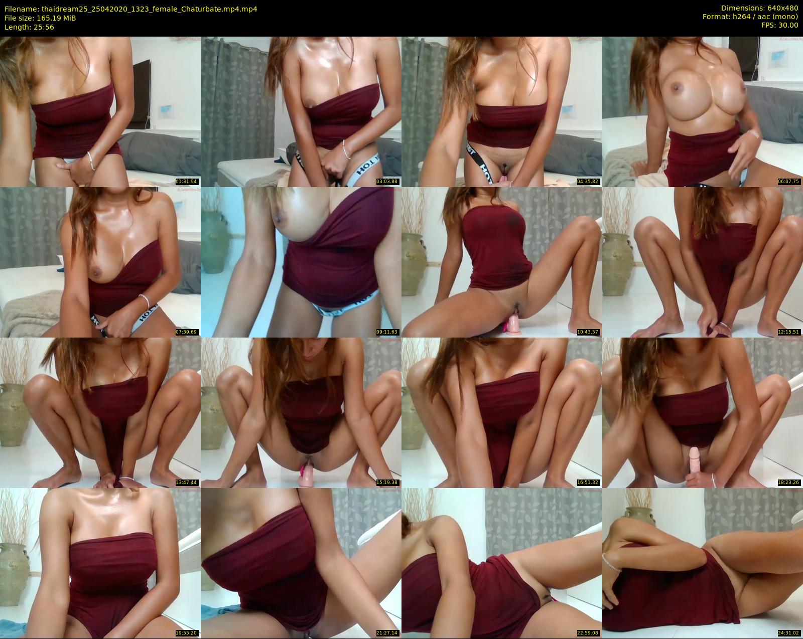 thaidream25 — 26 minute Chaturbate female cam show recording, 480p, Apr 25, 2020