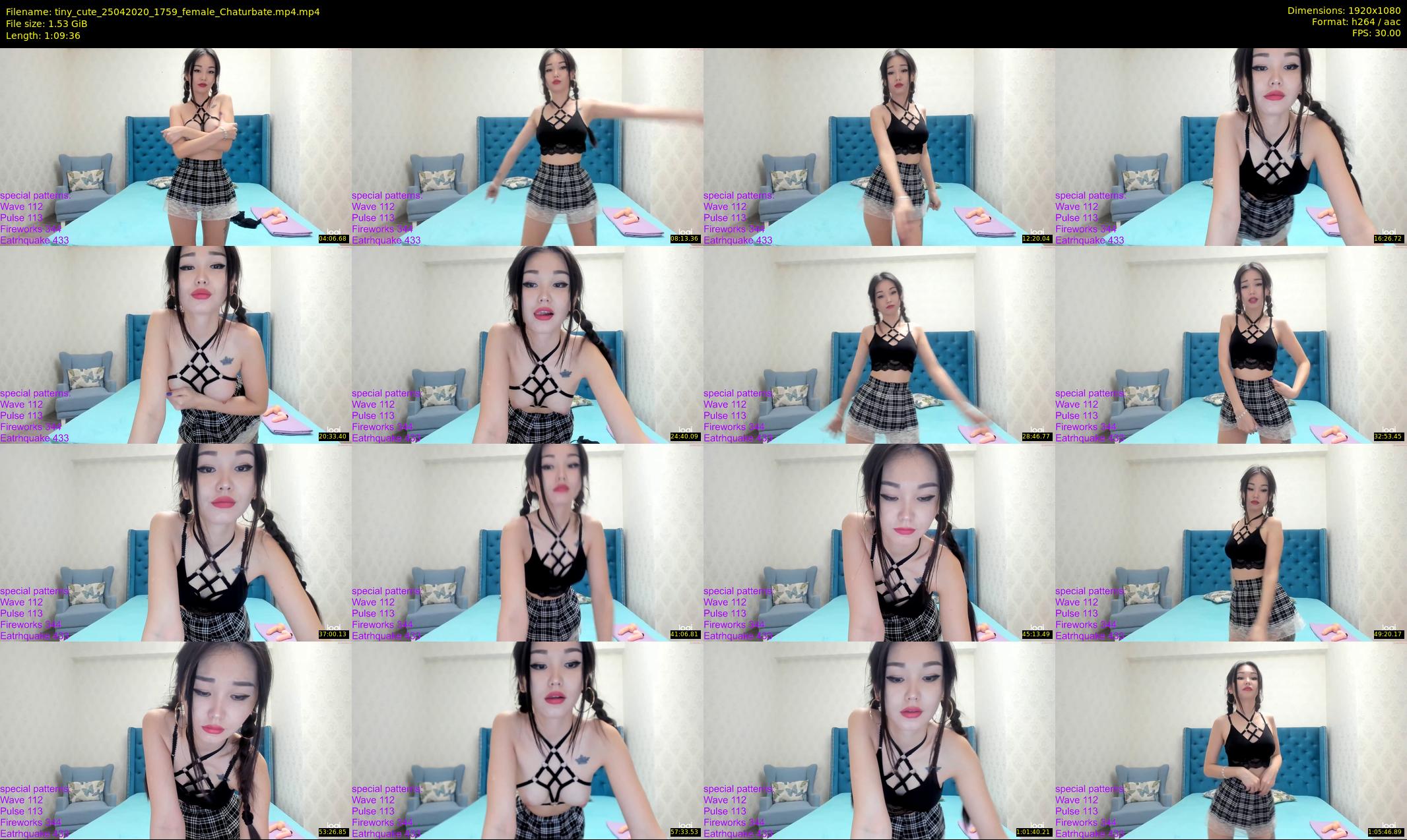 tiny_cute — 70 minute Chaturbate female cam show recording, 1080p, Apr 25, 2020