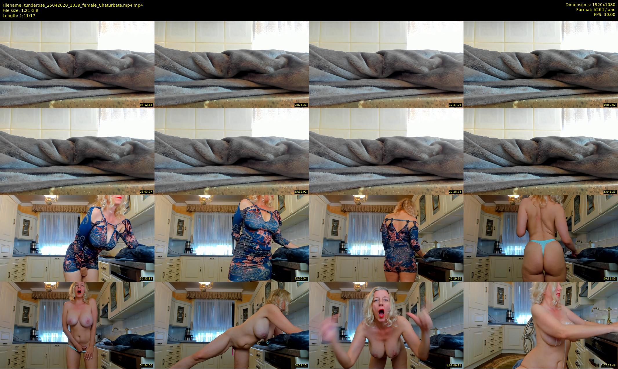 tunderose — 72 minute Chaturbate female cam show recording, 1080p, Apr 25, 2020