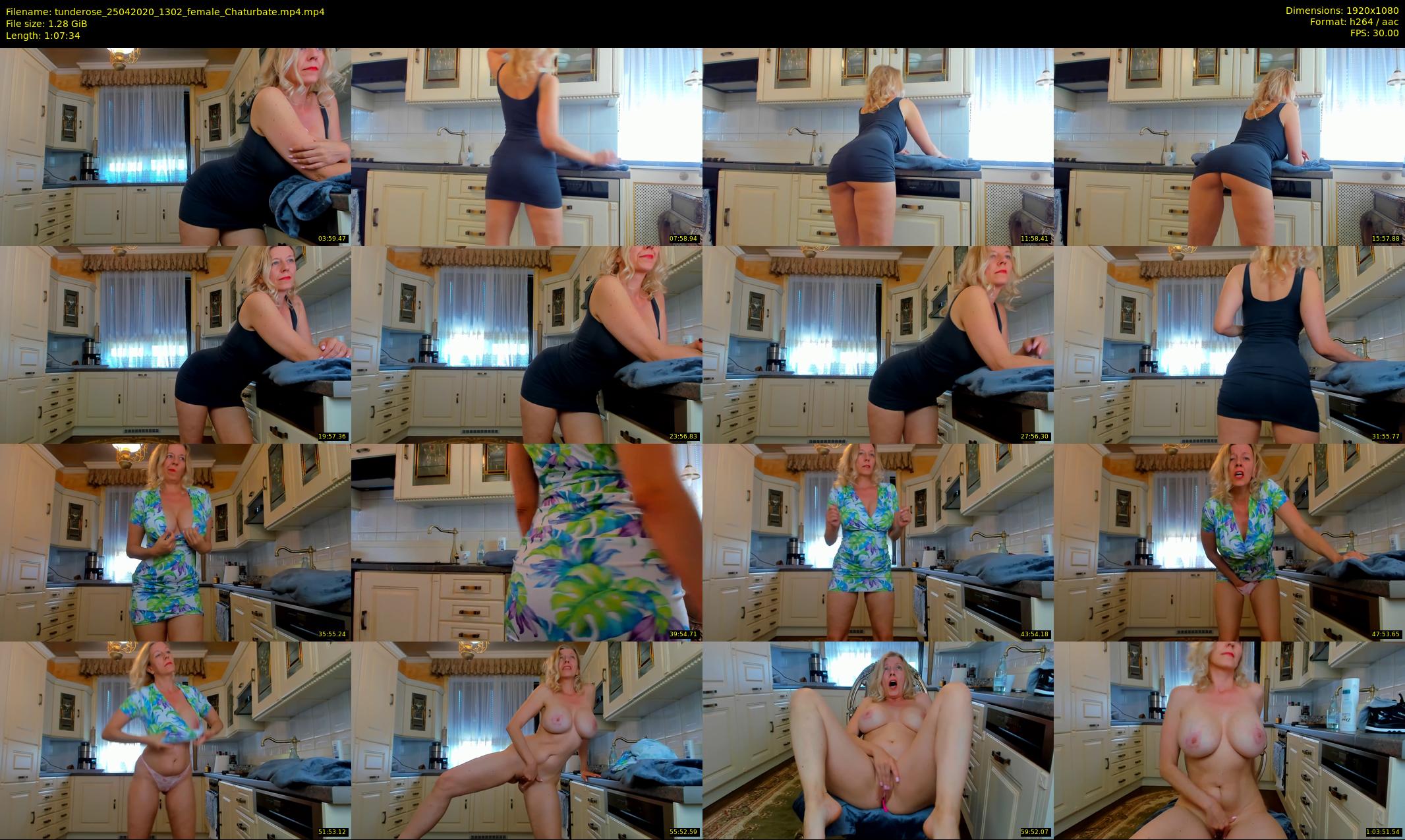 tunderose — 68 minute Chaturbate female cam show recording, 1080p, Apr 25, 2020