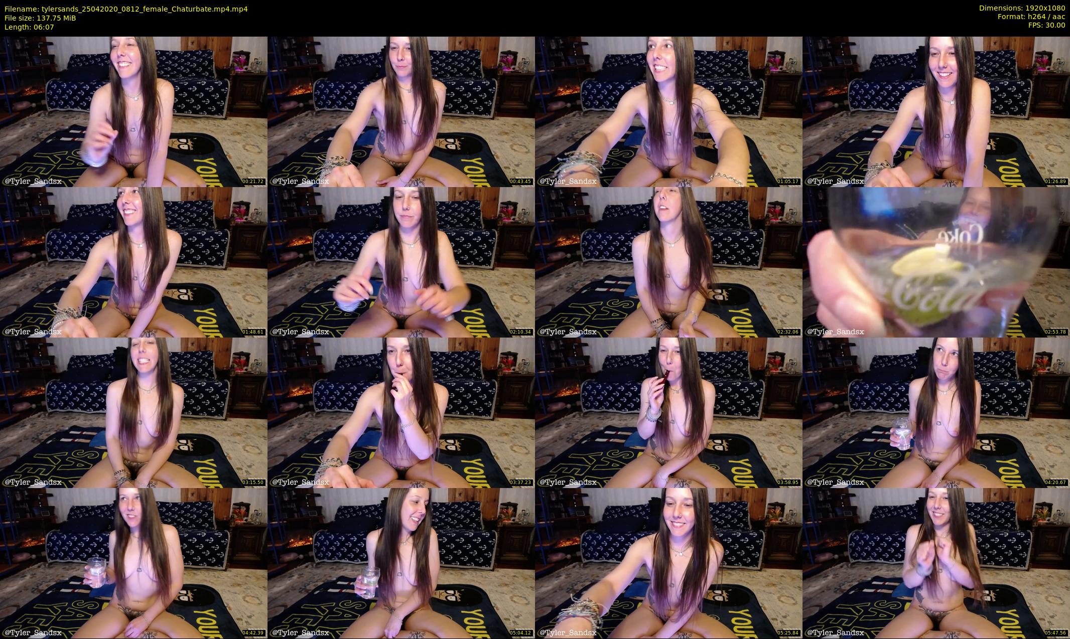 tylersands — 7 minute Chaturbate female cam show recording, 1080p, Apr 25, 2020