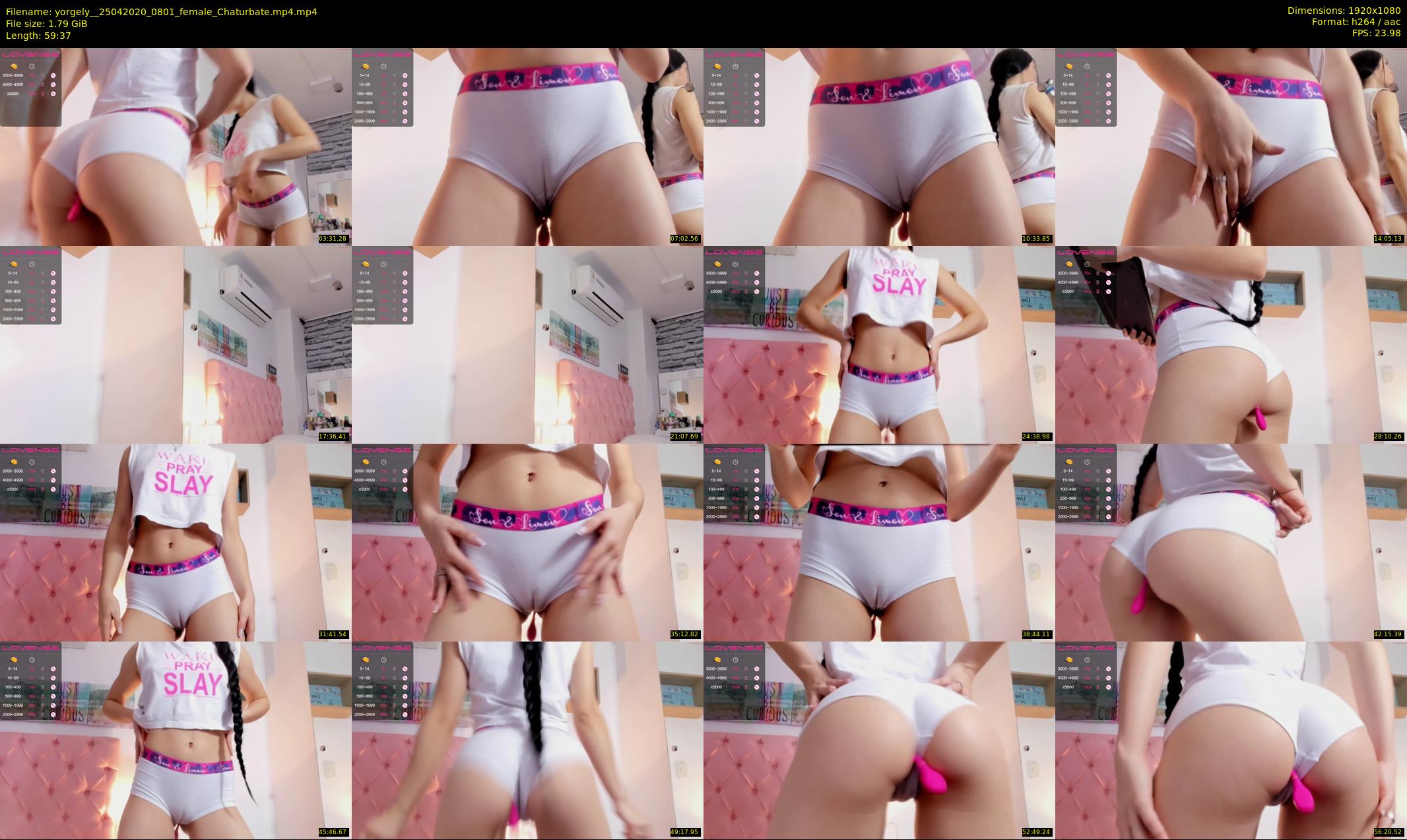 yorgely_ — 60 minute Chaturbate female cam show recording, 1080p, Apr 25, 2020
