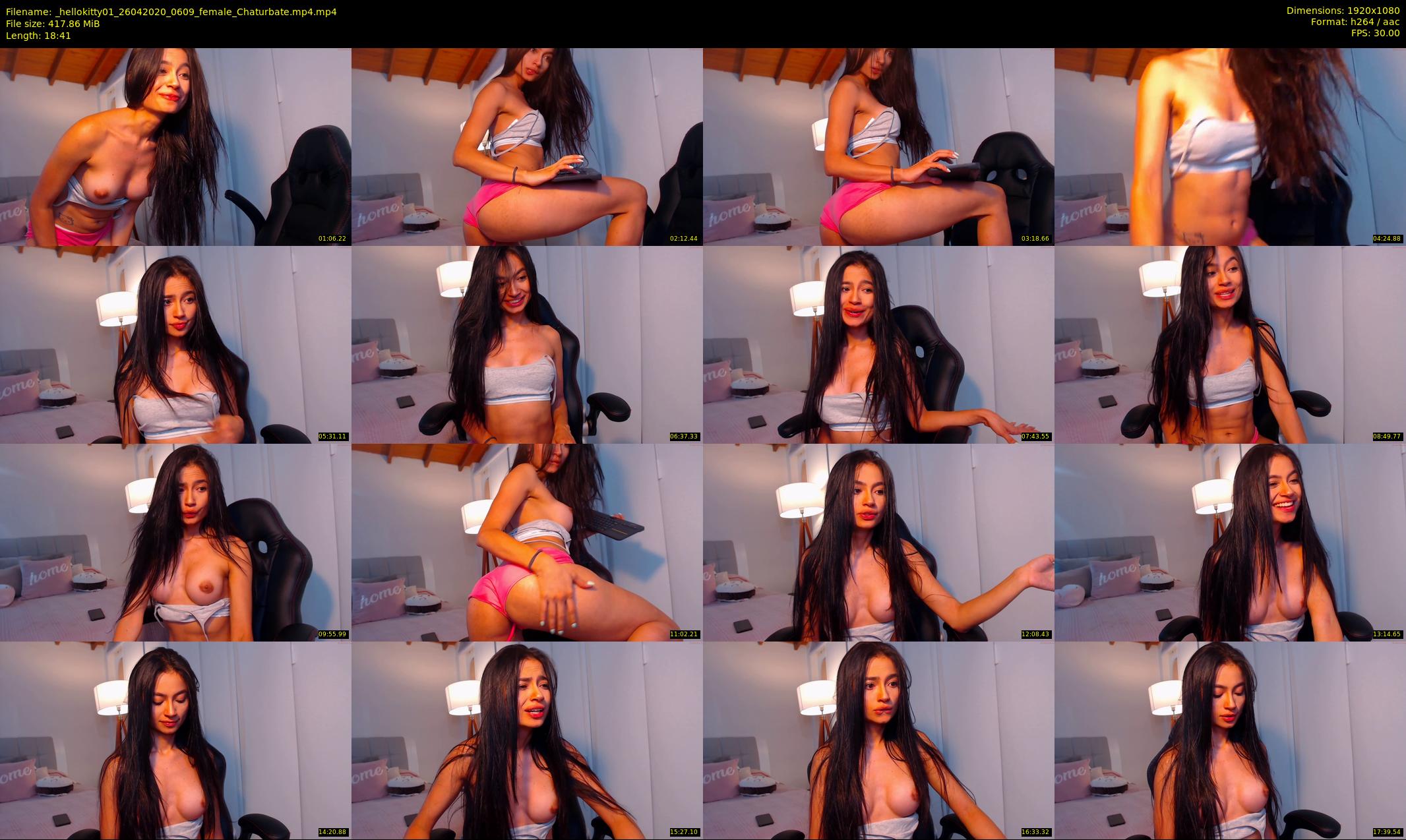 _hellokitty01 — 19 minute Chaturbate female cam show recording, 1080p, Apr 26, 2020