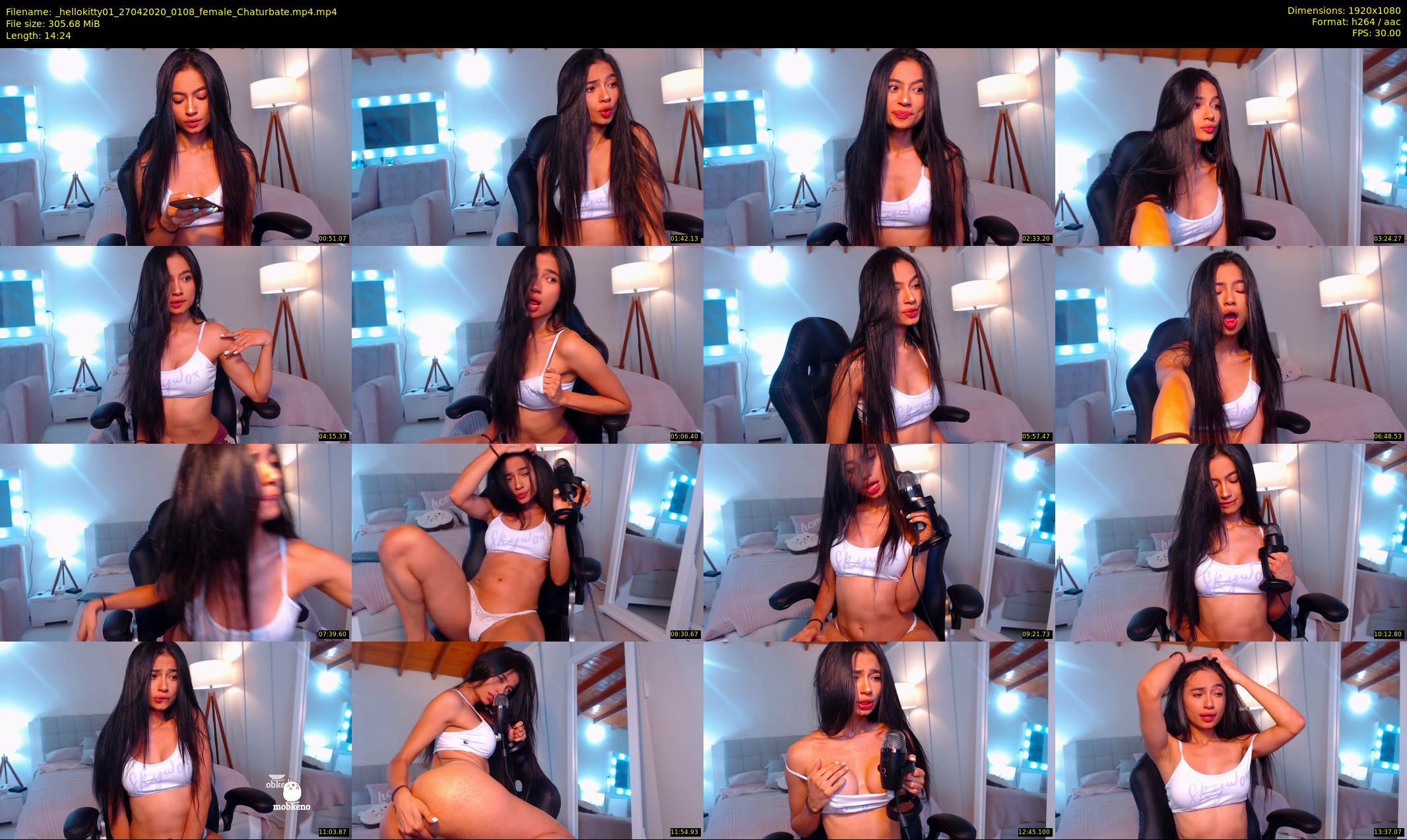 _hellokitty01 — 15 minute Chaturbate female cam show recording, 1080p, Apr 27, 2020