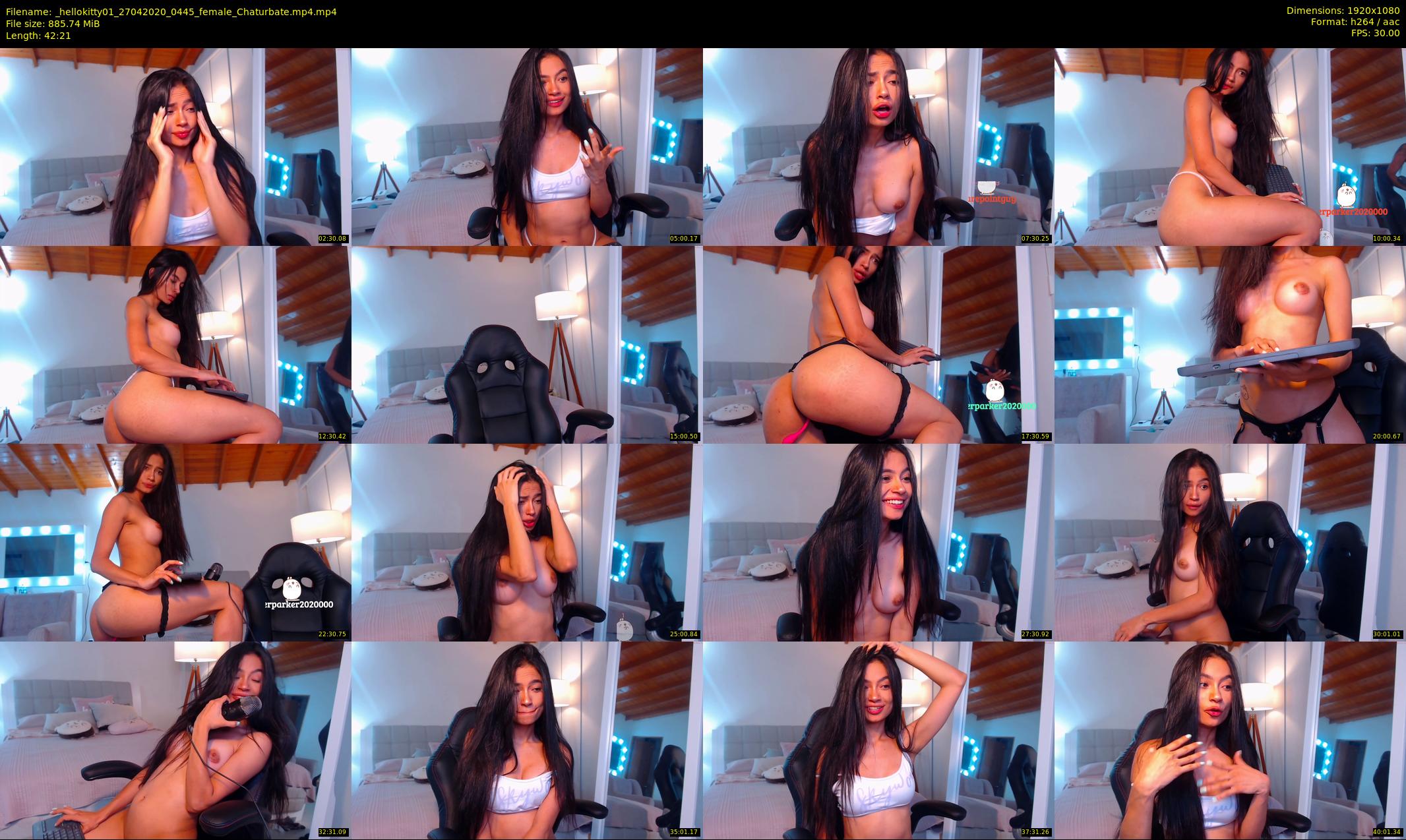 _hellokitty01 — 43 minute Chaturbate female cam show recording, 1080p, Apr 27, 2020