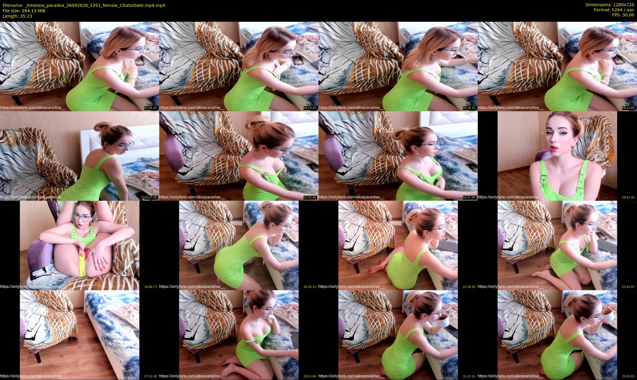 _timeless_paradox — 36 minute Chaturbate female cam show recording, 720p, Apr 26, 2020