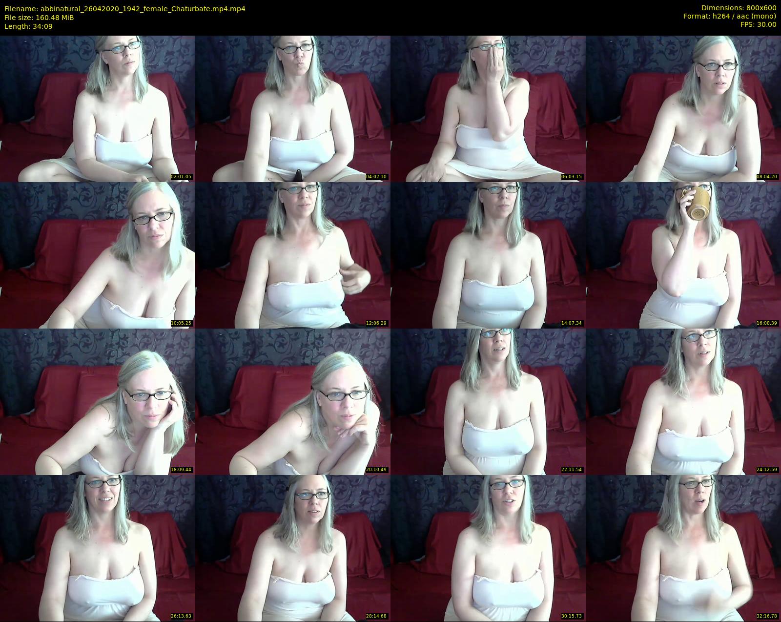 abbinatural — 35 minute Chaturbate female cam show recording, 480p, Apr 26, 2020