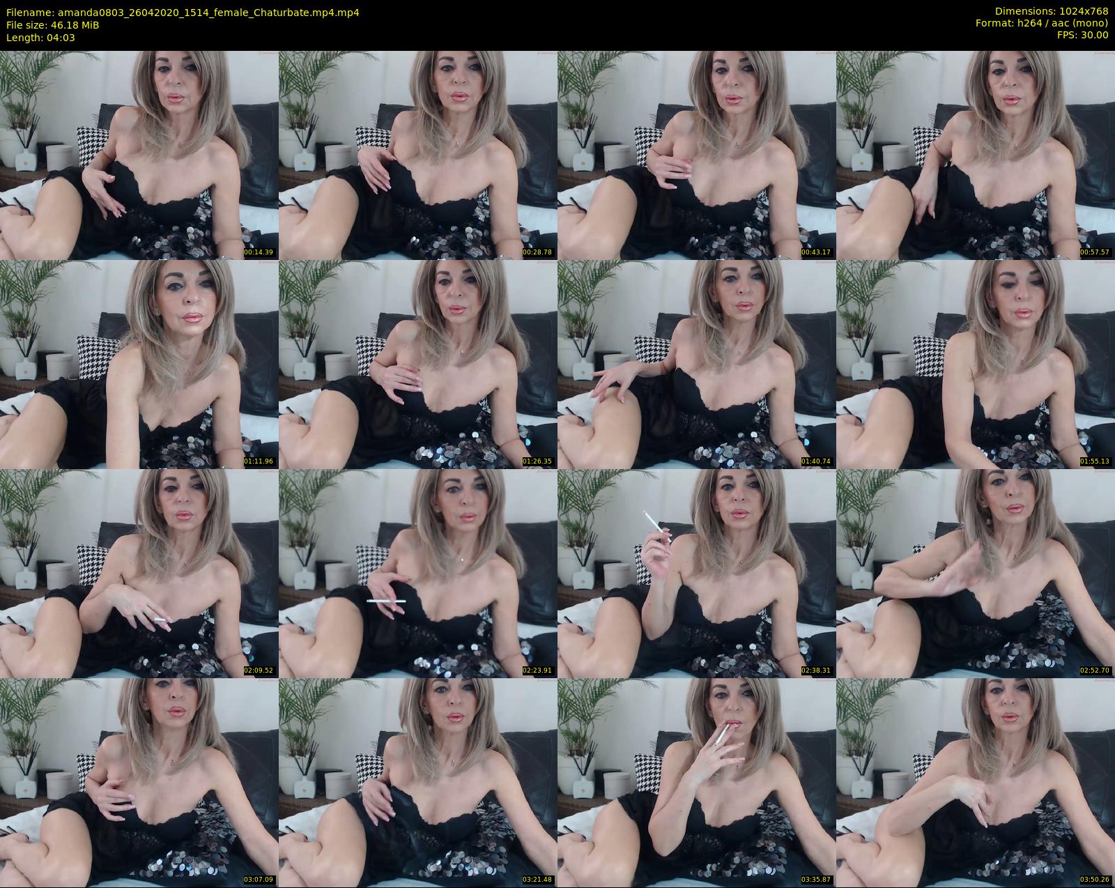 amanda0803 — 5 minute Chaturbate female cam show recording, 720p, Apr 26, 2020