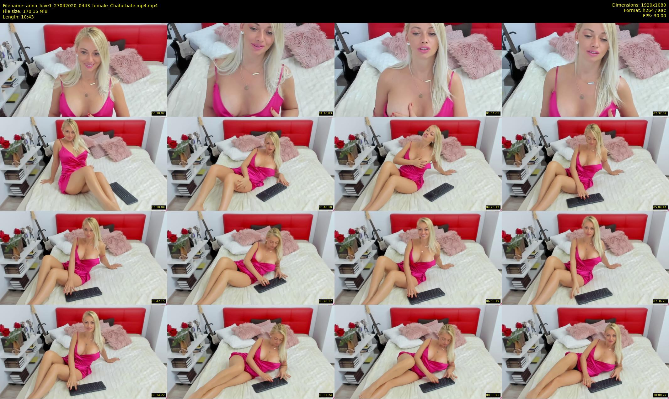 anna_love1 — 11 minute Chaturbate female cam show recording, 1080p, Apr 27, 2020