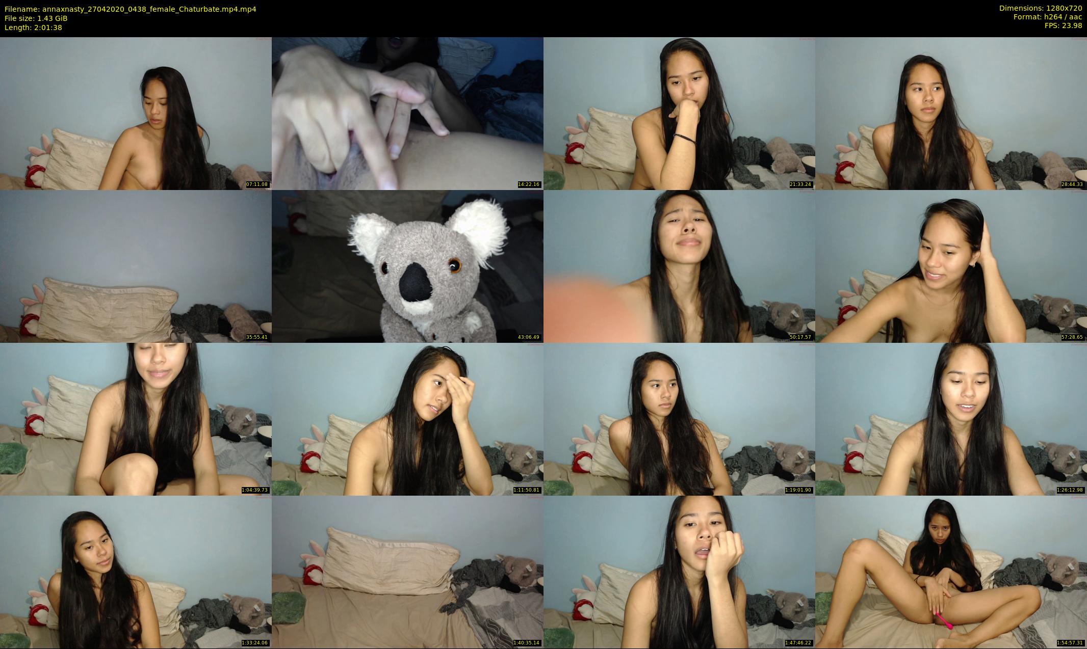 annaxnasty — 122 minute Chaturbate female cam show recording, 720p, Apr 27, 2020