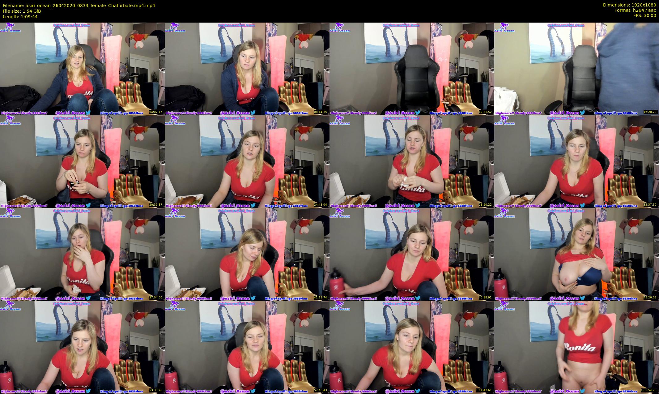 asiri_ocean — 70 minute Chaturbate female cam show recording, 1080p, Apr 26, 2020