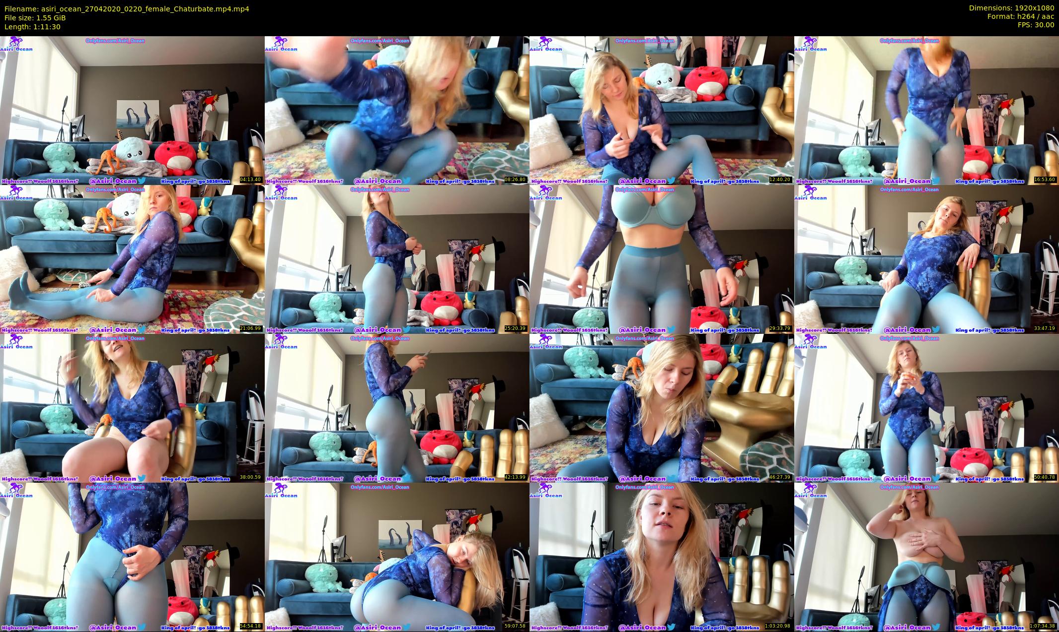 asiri_ocean — 72 minute Chaturbate female cam show recording, 1080p, Apr 27, 2020