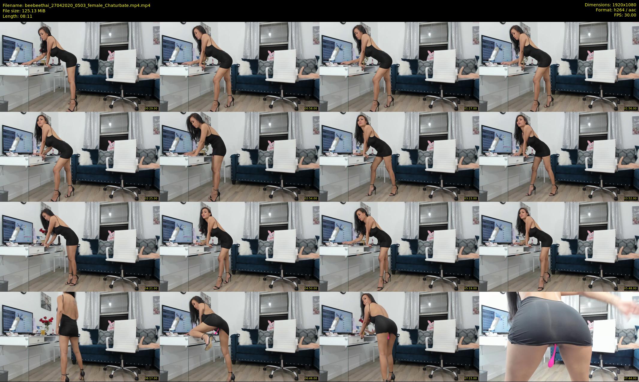 beebeethai — 9 minute Chaturbate female cam show recording, 1080p, Apr 27, 2020