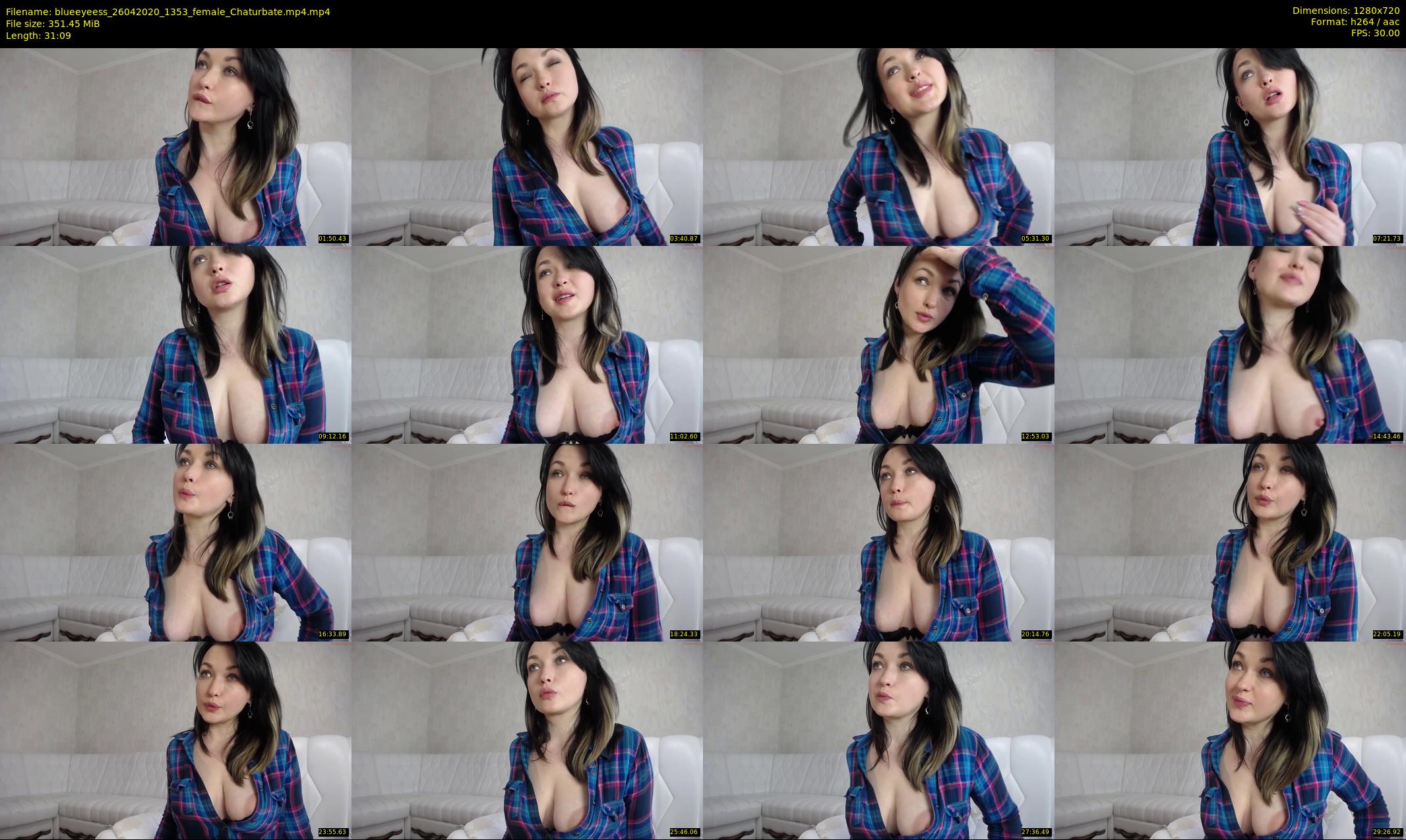 blueeyeess — 32 minute Chaturbate female cam show recording, 720p, Apr 26, 2020