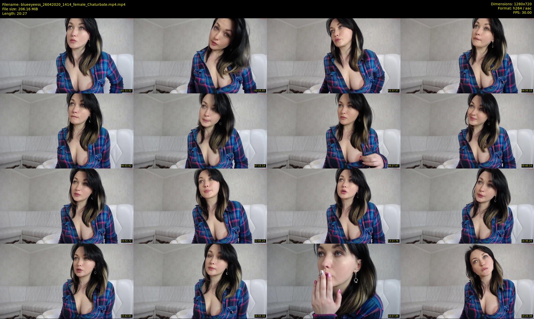 blueeyeess — 21 minute Chaturbate female cam show recording, 720p, Apr 26, 2020
