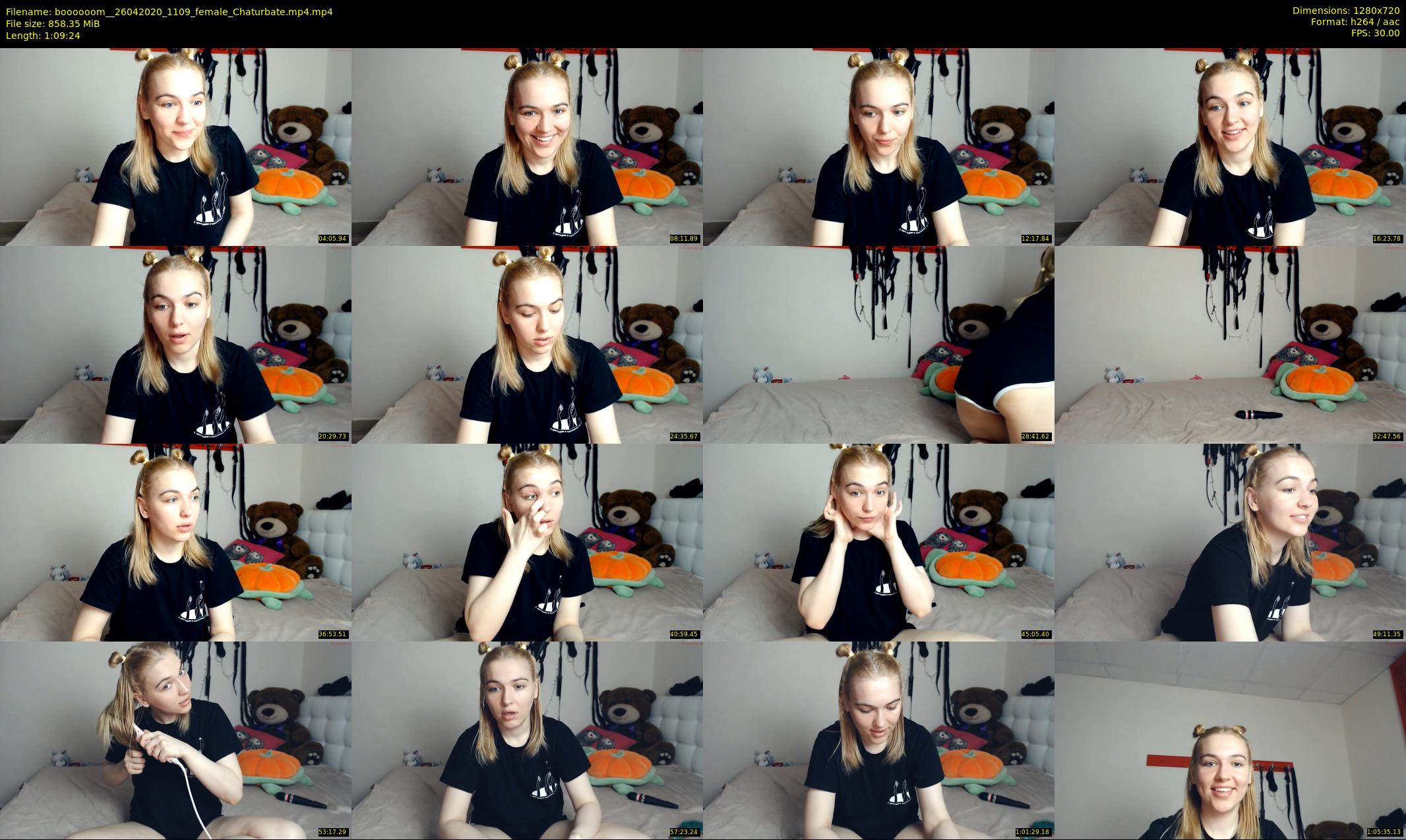 boooooom_ — 70 minute Chaturbate female cam show recording, 720p, Apr 26, 2020