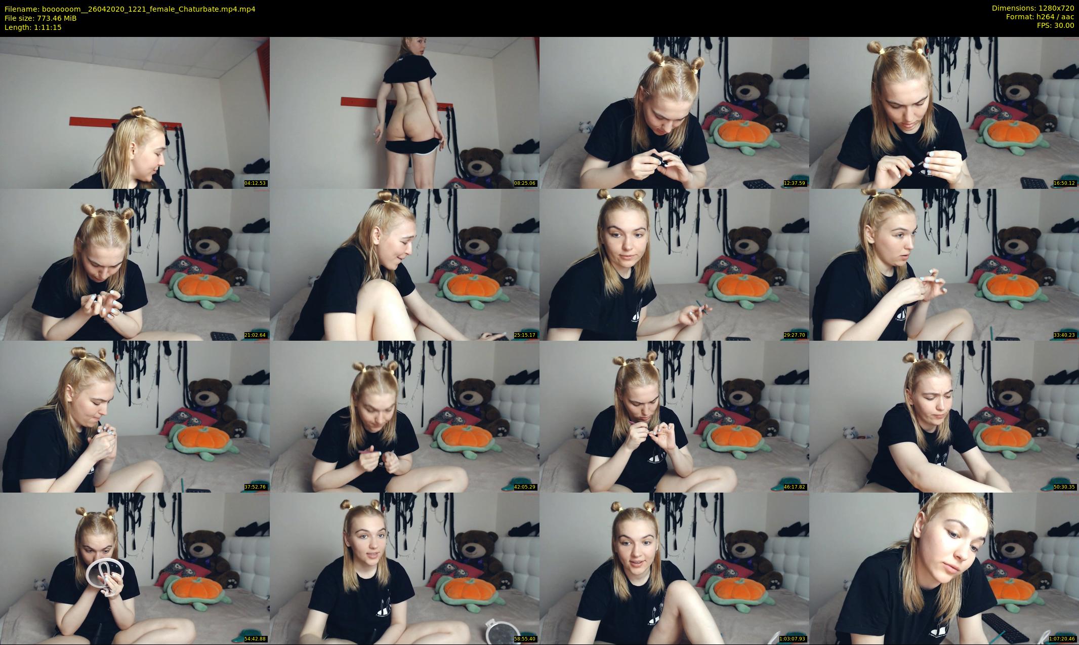 boooooom_ — 72 minute Chaturbate female cam show recording, 720p, Apr 26, 2020
