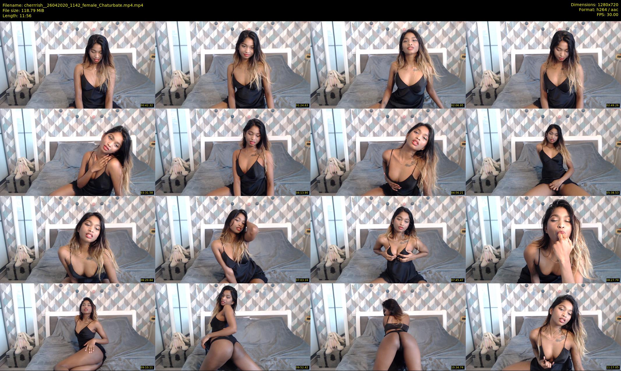 cherrrish_ — 12 minute Chaturbate female cam show recording, 720p, Apr 26, 2020