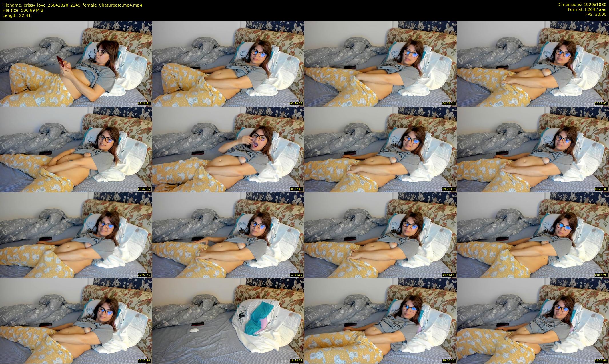crissy_love — 23 minute Chaturbate female cam show recording, 1080p, Apr 26, 2020