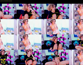 curlydoll1 — 89 minute Chaturbate female cam show recording, 720p, Apr 27, 2020