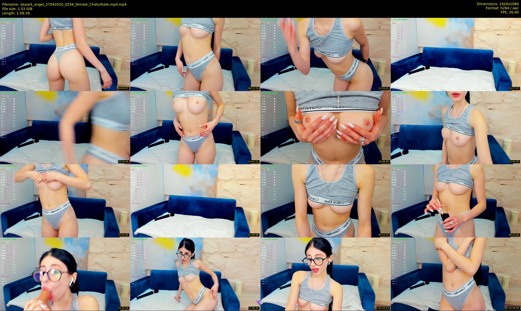 daaark_angel — 70 minute Chaturbate female cam show recording, 1080p, Apr 27, 2020