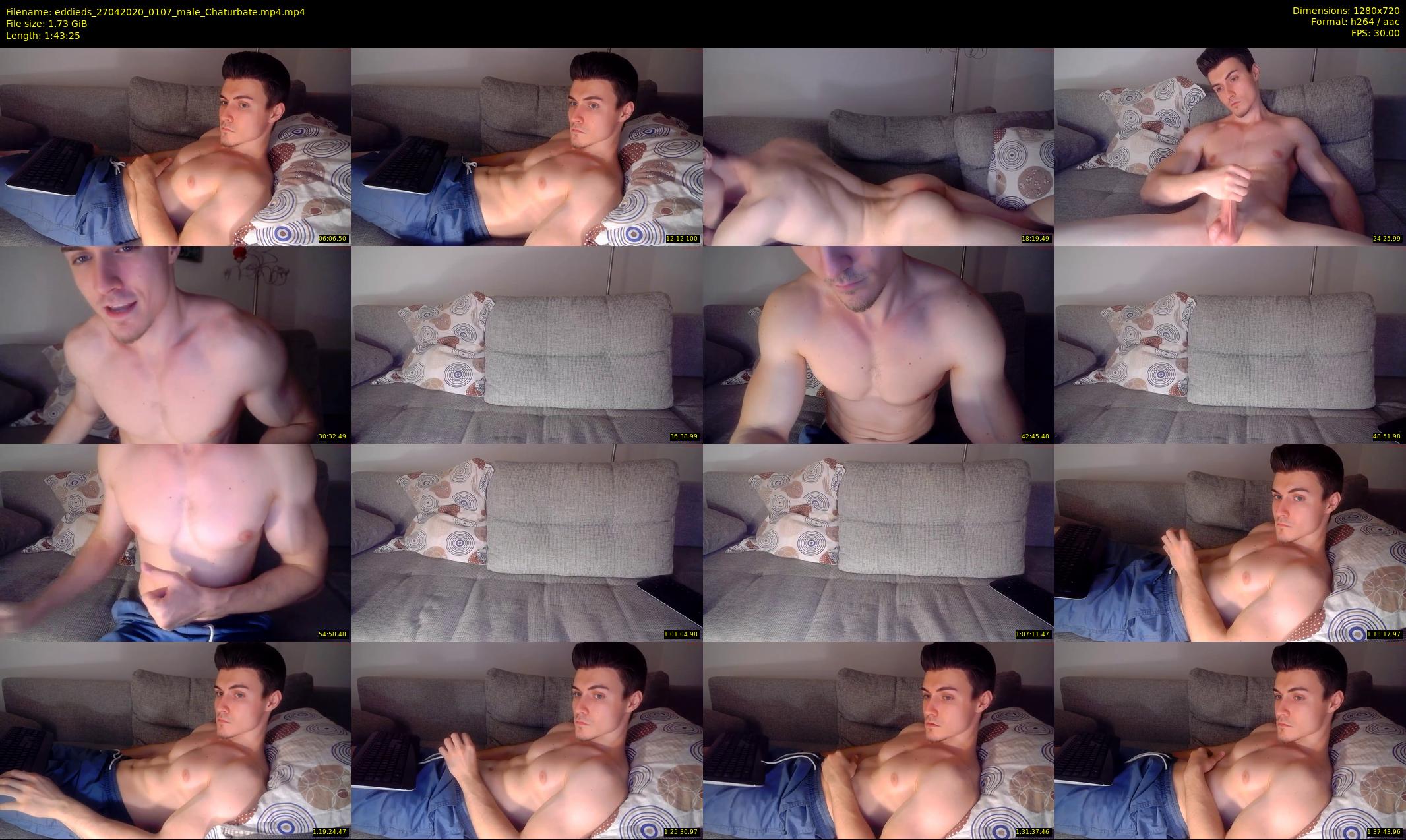 eddieds — 104 minute Chaturbate male cam show recording, 720p, Apr 27, 2020