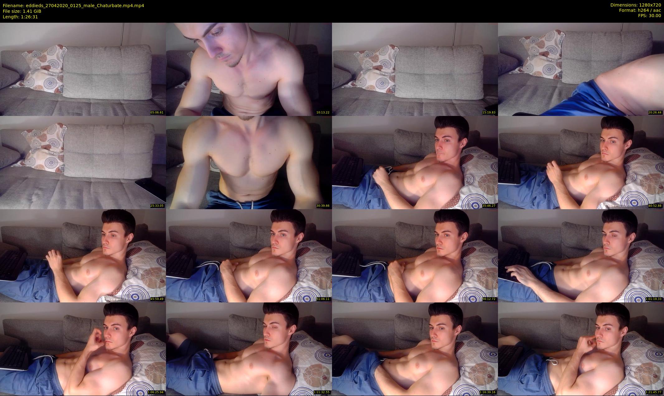 eddieds — 87 minute Chaturbate male cam show recording, 720p, Apr 27, 2020