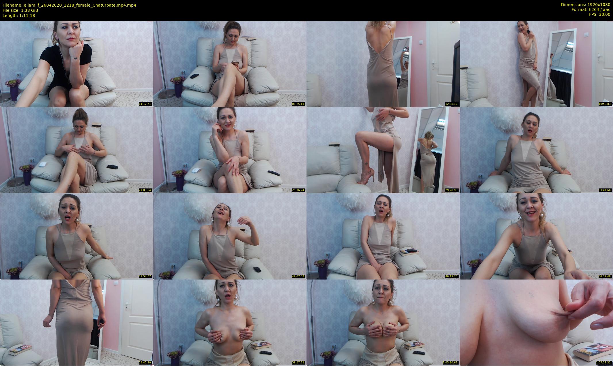 ellamilf — 72 minute Chaturbate female cam show recording, 1080p, Apr 26, 2020
