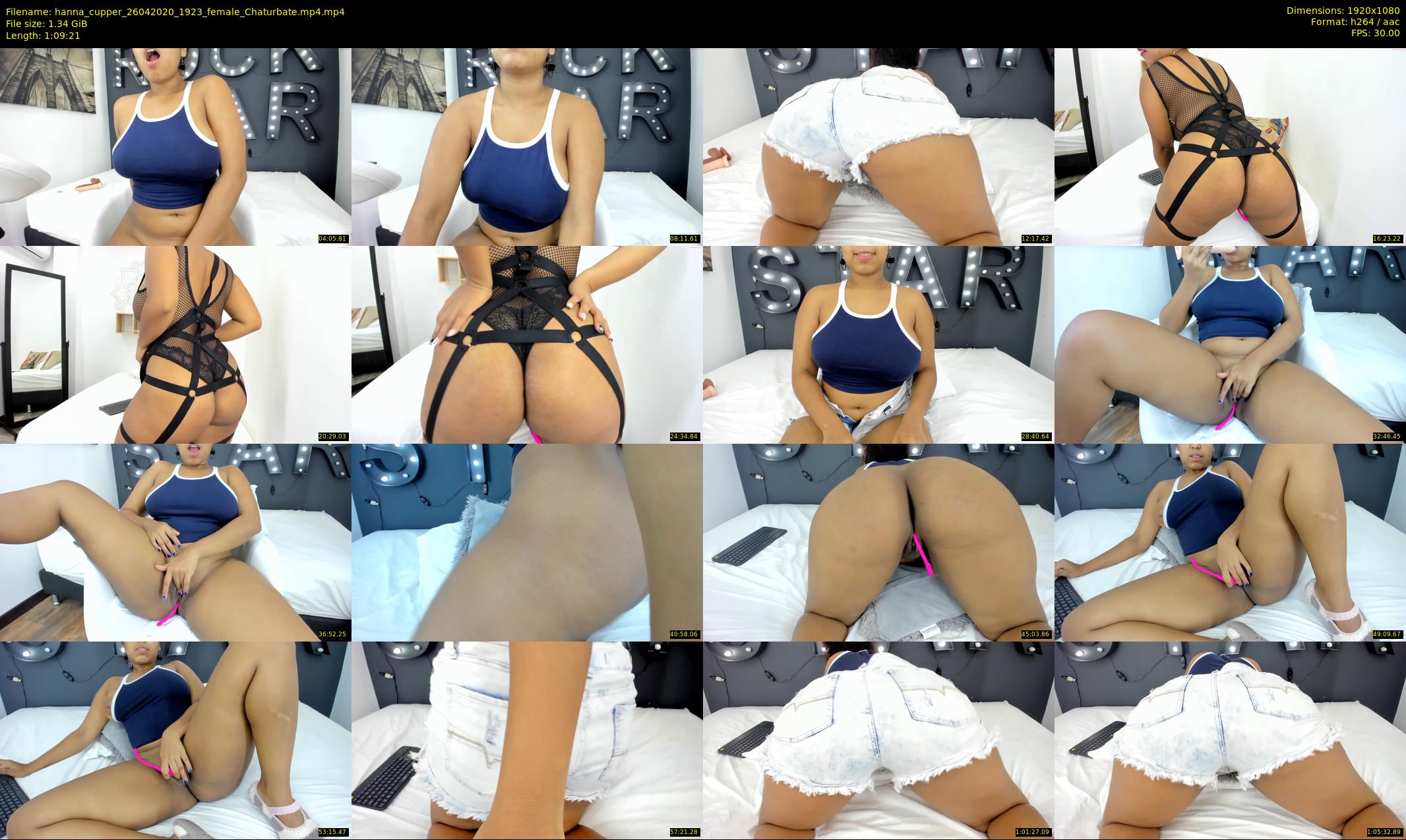 hanna_cupper — 70 minute Chaturbate female cam show recording, 1080p, Apr 26, 2020