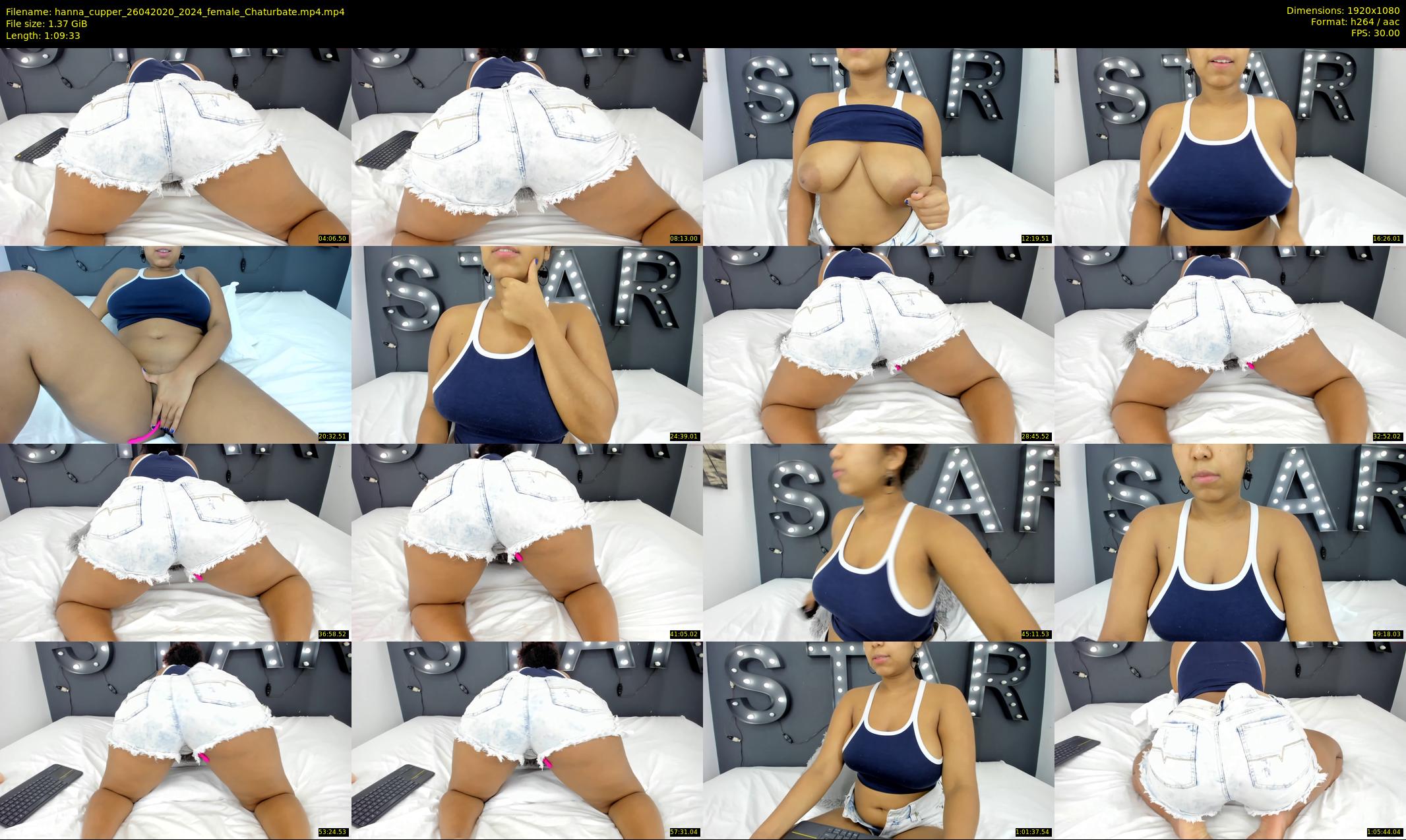 hanna_cupper — 70 minute Chaturbate female cam show recording, 1080p, Apr 26, 2020