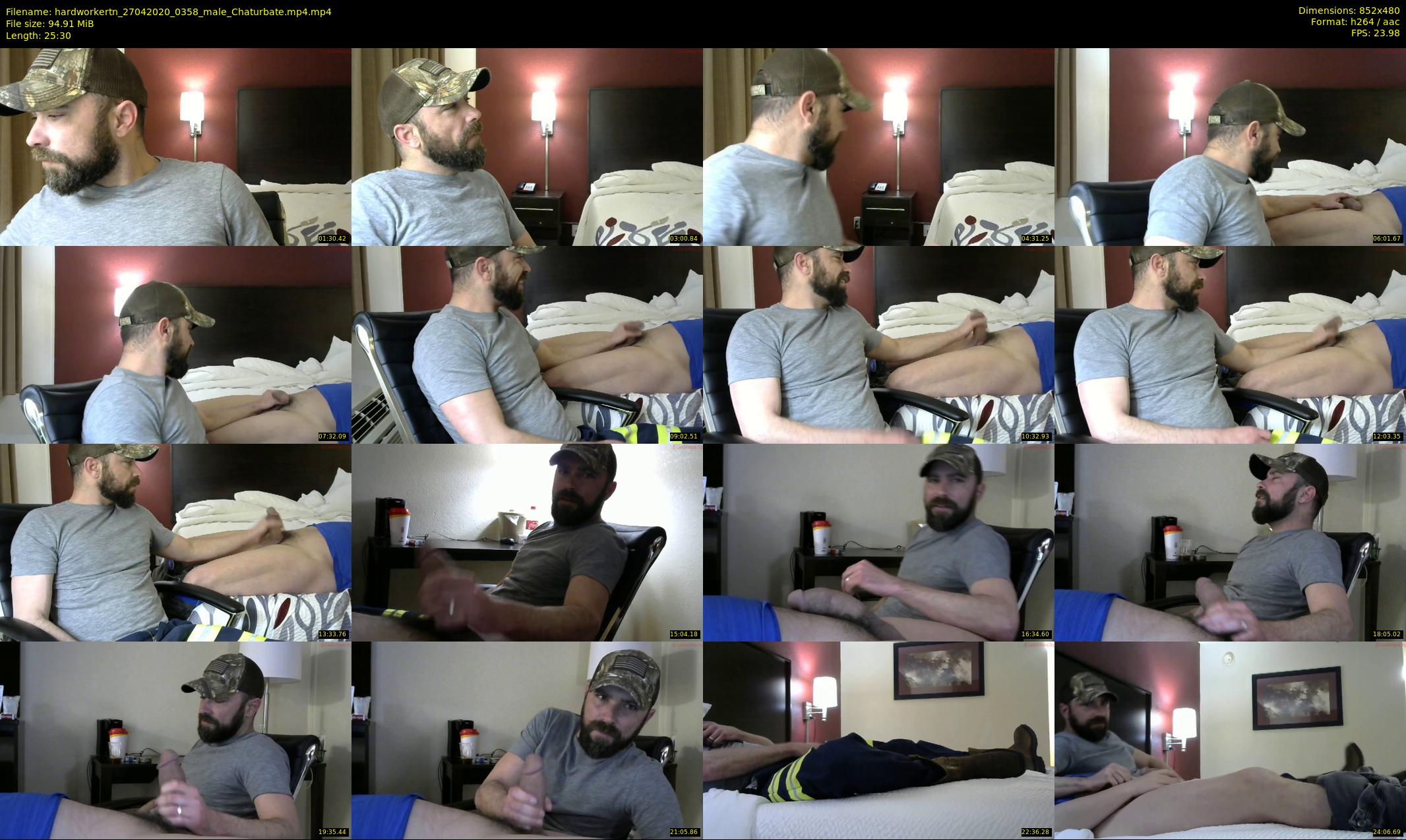 hardworkertn — 26 minute Chaturbate male cam show recording, 480p, Apr 27, 2020
