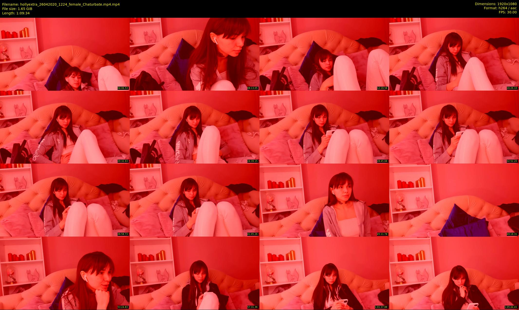 hollyextra — 70 minute Chaturbate female cam show recording, 1080p, Apr 26, 2020