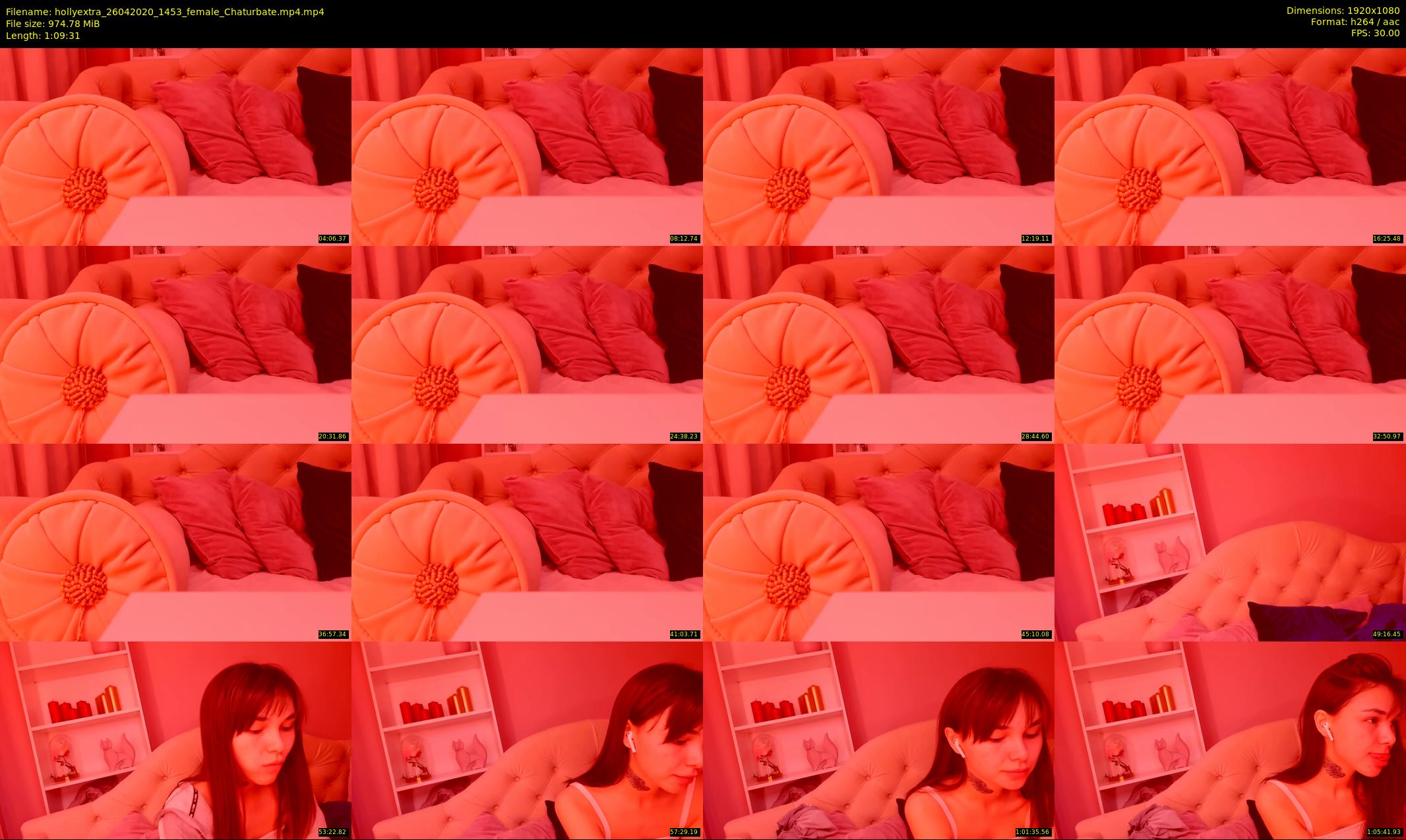 hollyextra — 70 minute Chaturbate female cam show recording, 1080p, Apr 26, 2020