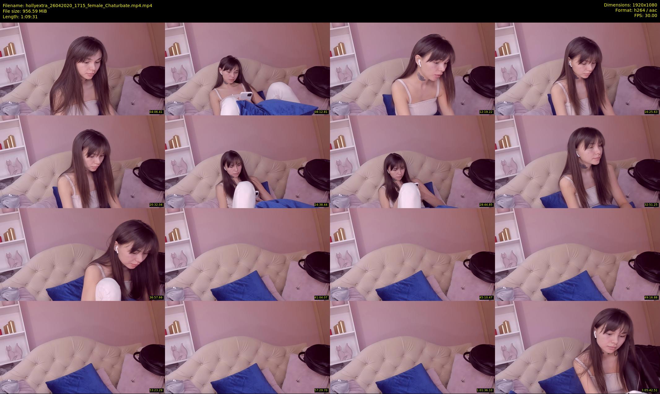 hollyextra — 70 minute Chaturbate female cam show recording, 1080p, Apr 26, 2020
