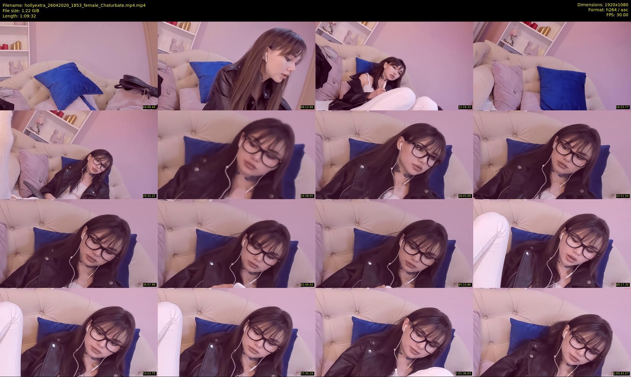 hollyextra — 70 minute Chaturbate female cam show recording, 1080p, Apr 26, 2020