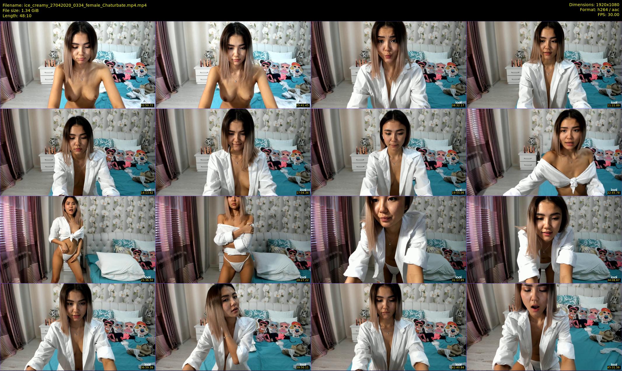 ice_creamy — 49 minute Chaturbate female cam show recording, 1080p, Apr 27, 2020