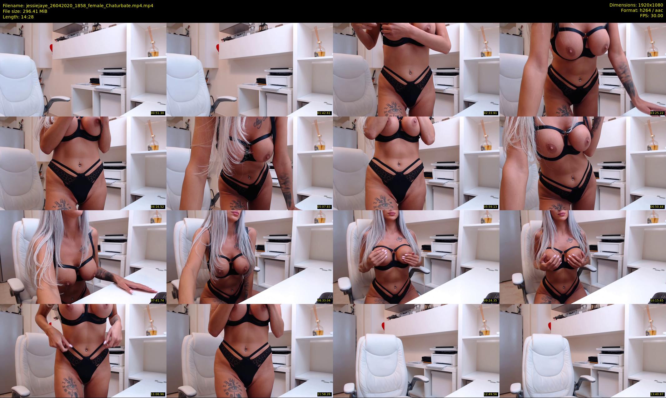 jessiejaye — 15 minute Chaturbate female cam show recording, 1080p, Apr 26, 2020