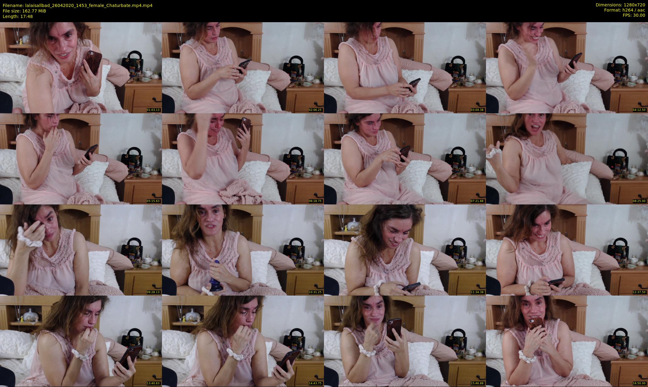 lalaisallbad — 18 minute Chaturbate female cam show recording, 720p, Apr 26, 2020