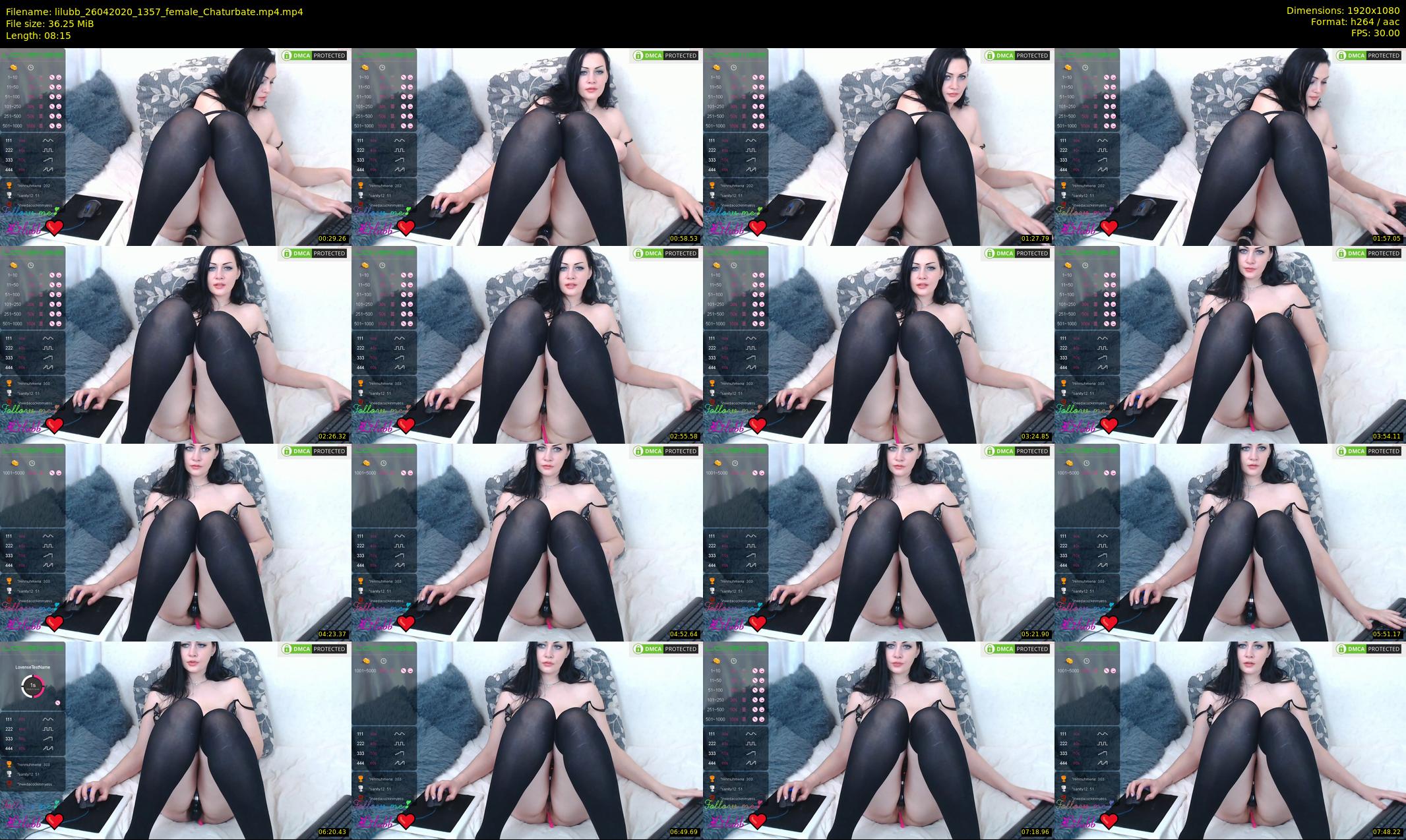 lilubb — 9 minute Chaturbate female cam show recording, 1080p, Apr 26, 2020
