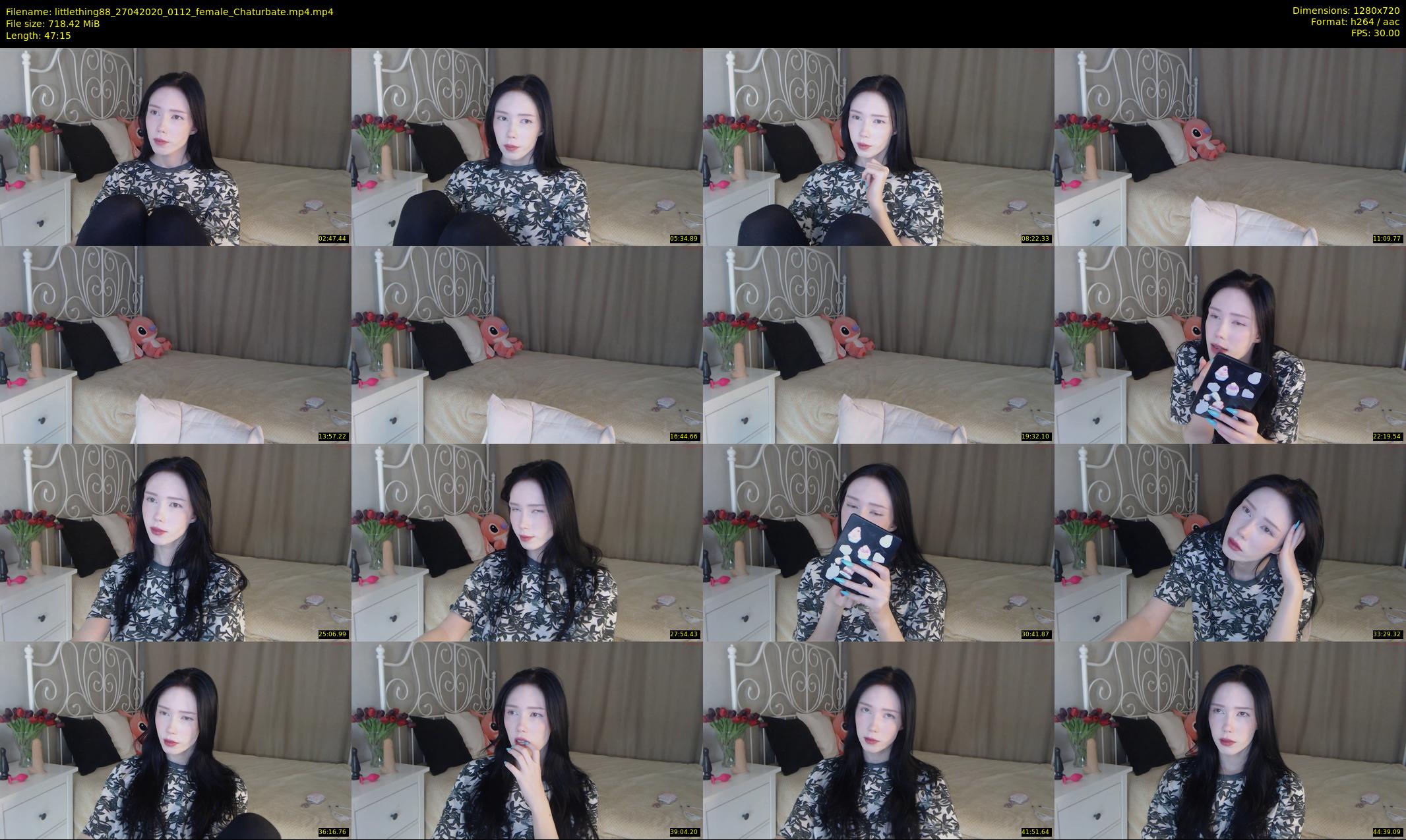littlething88 — 48 minute Chaturbate female cam show recording, 720p, Apr 27, 2020