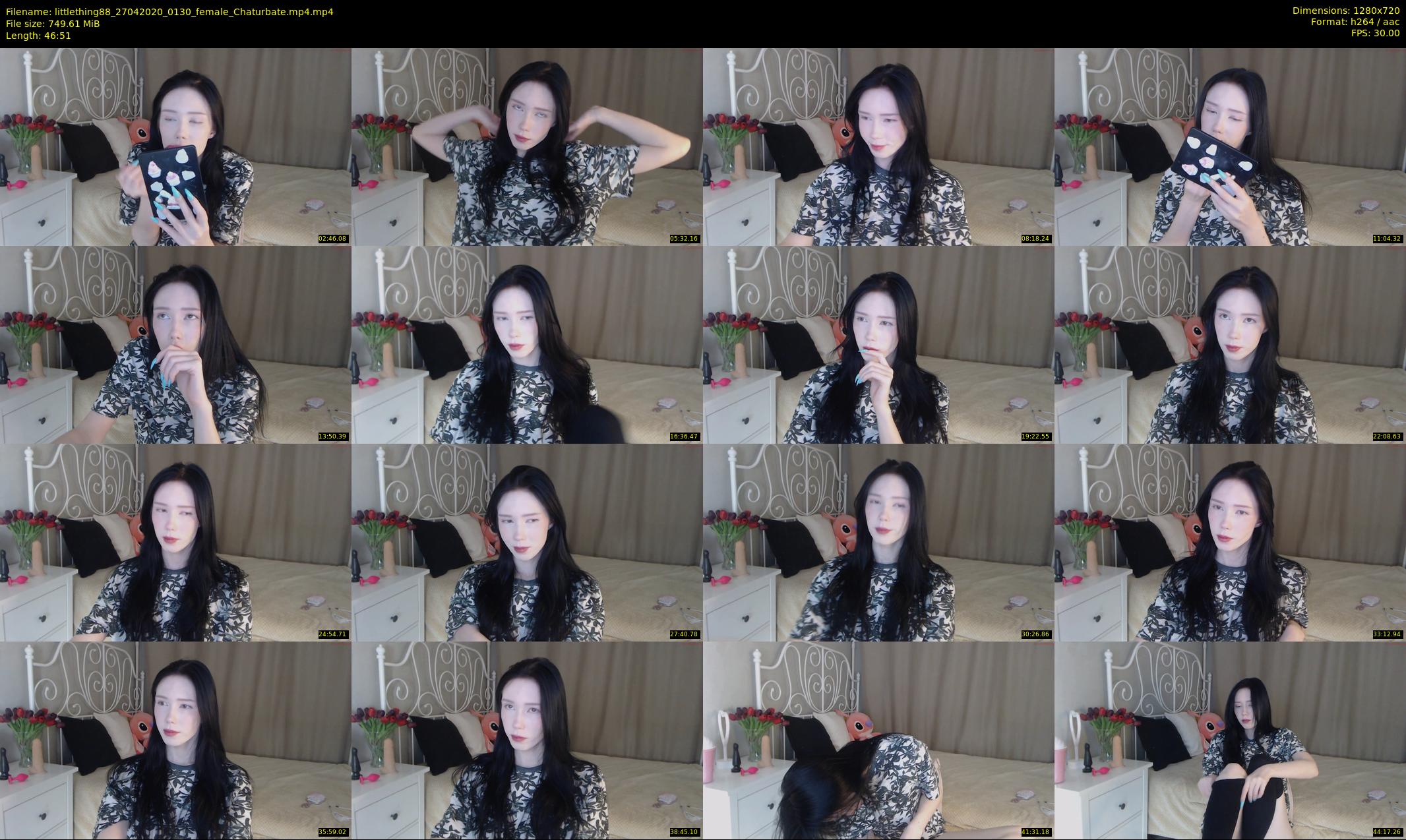 littlething88 — 47 minute Chaturbate female cam show recording, 720p, Apr 27, 2020